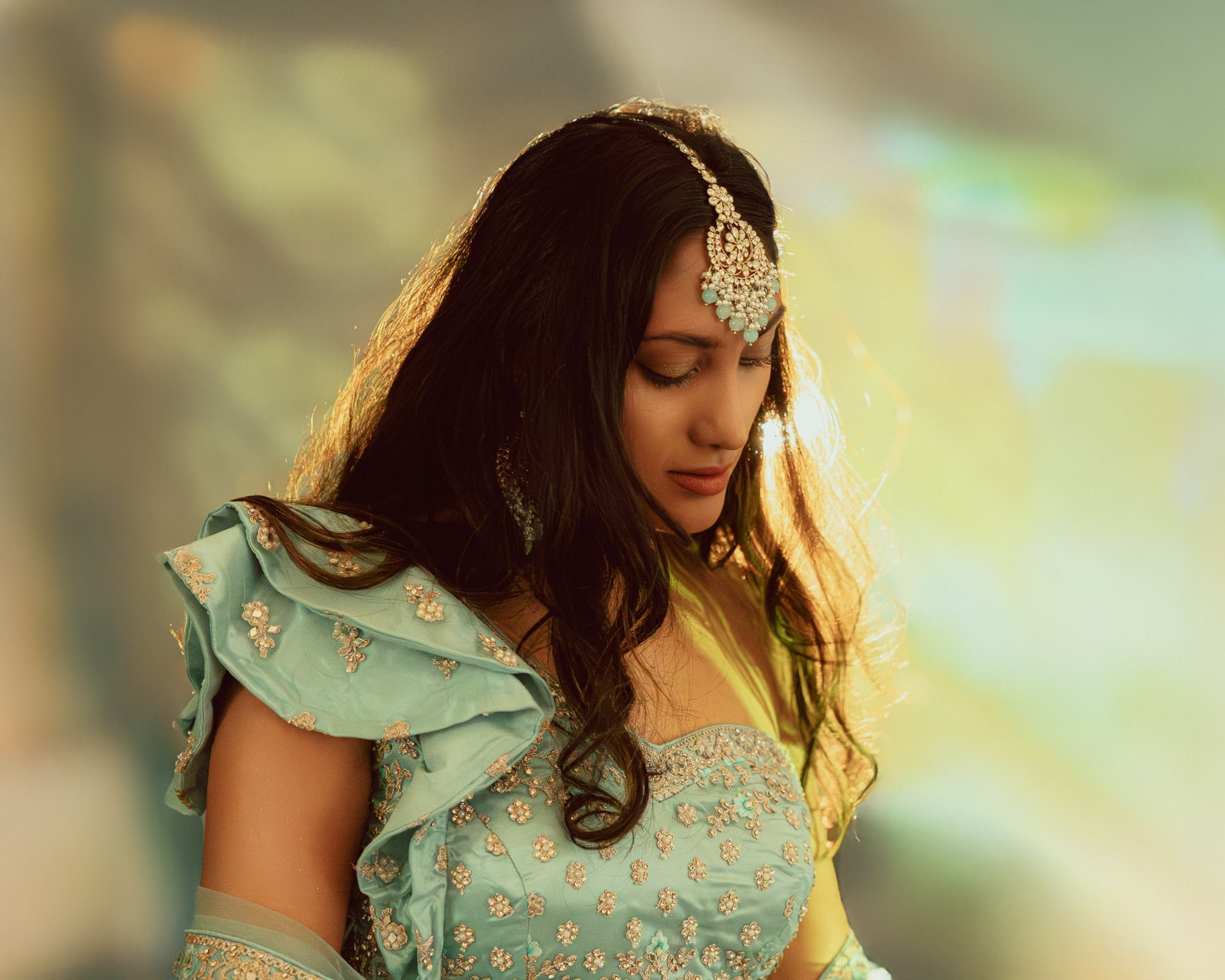 Dream Portrait in Traditional Indian Attire — Studio Photoshoot in Rotterdam. Romantic & Soulful Photography by Natalia Olhova in Rotterdam