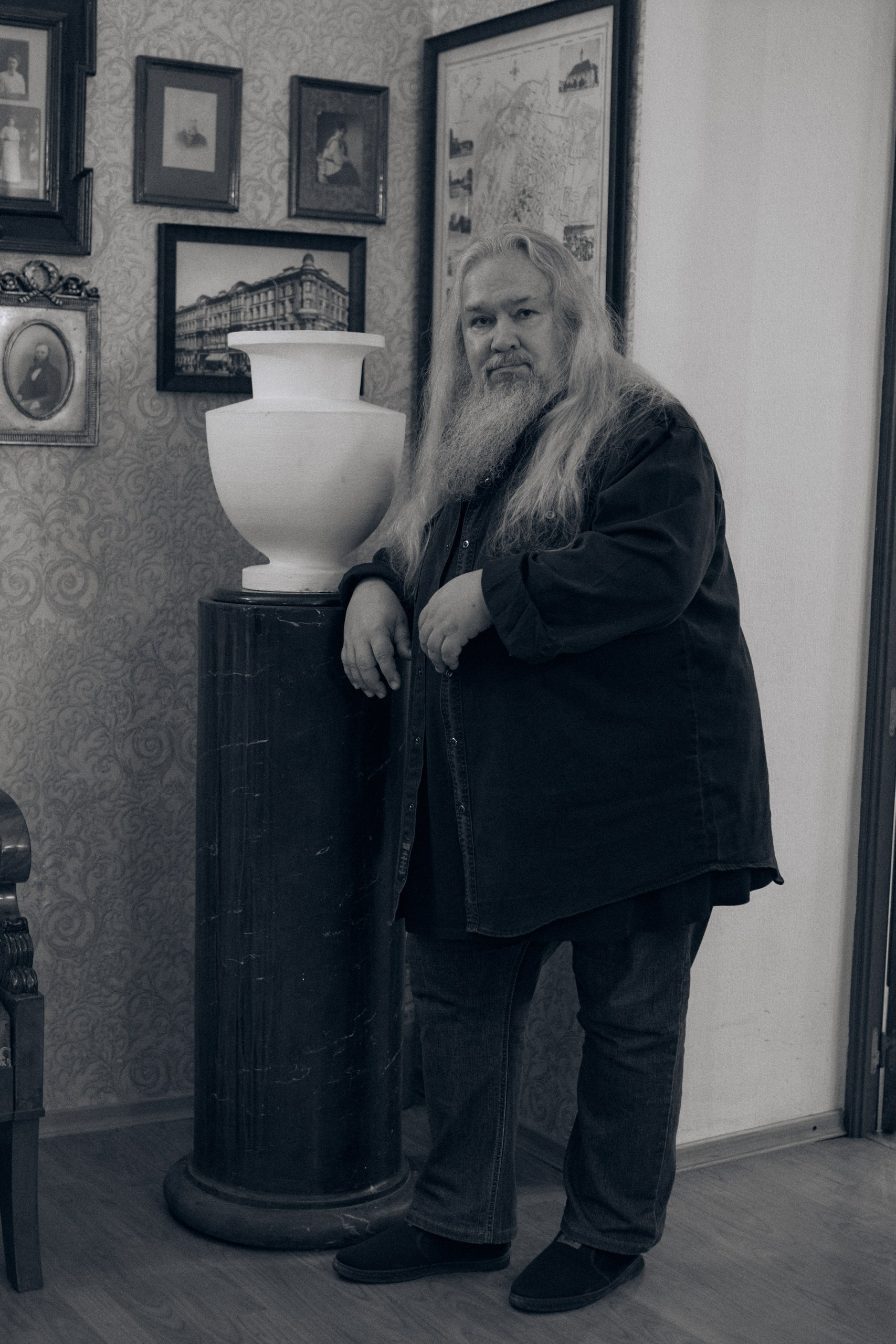 Alexander Karev. Séance photo pour un poète