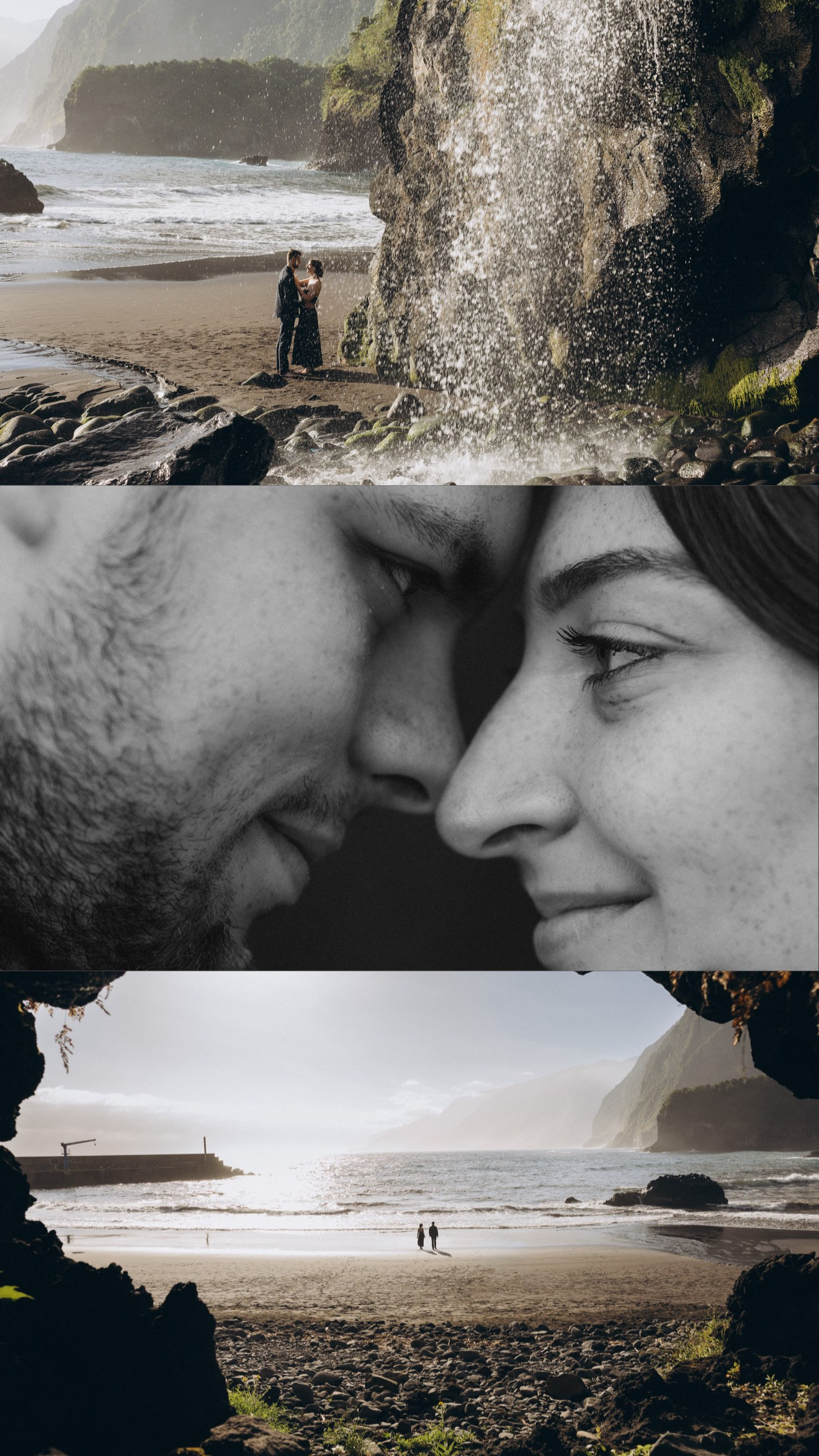 Love Story at Seixal Beach, Madeira | Romantic Couple Photoshoot. Fotógrafa na Madeira para casais, pedidos de casamento, elopements e casamentos íntimos | Tatiana