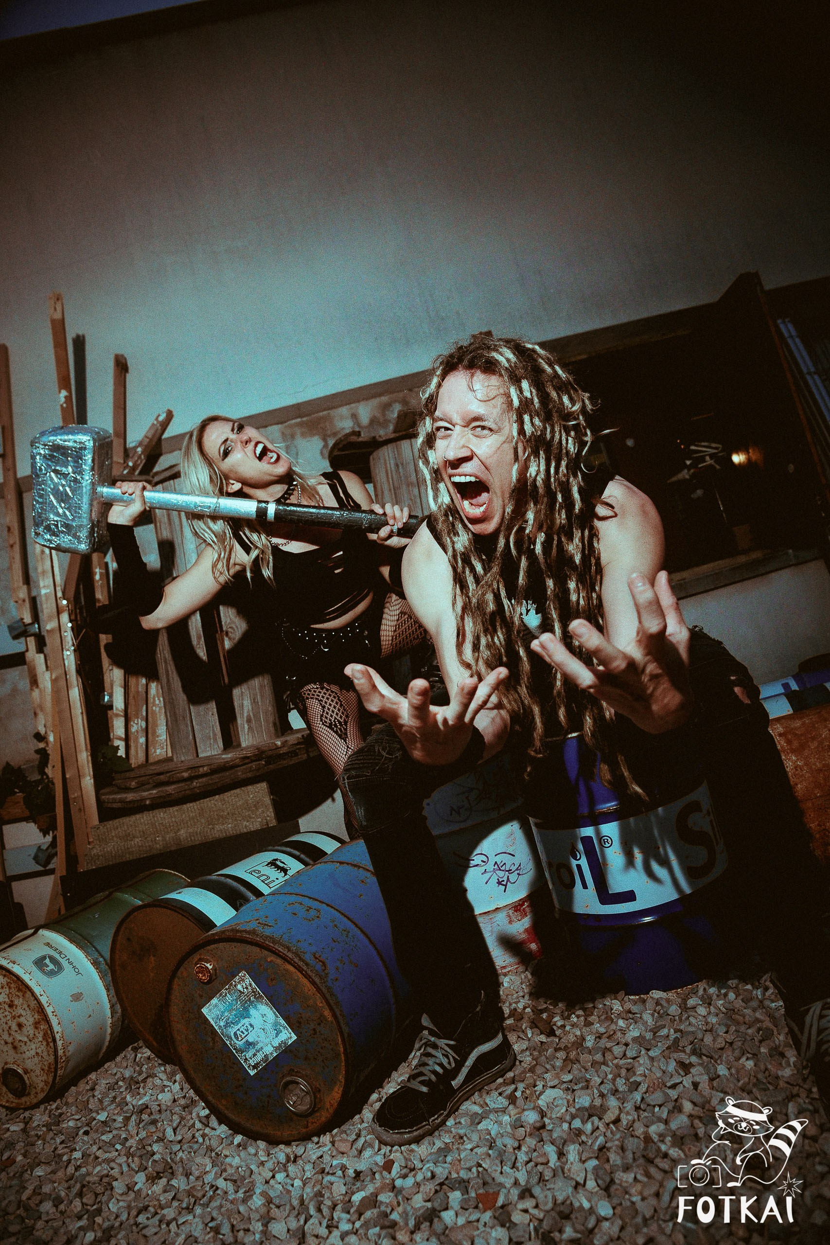 KrashKarma: cuando dos se convierten en la bestia del metal | FOTKAI