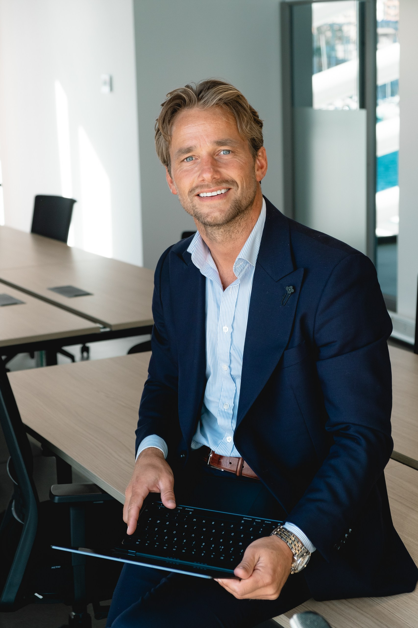 Business content photoshoot in Alicante for Norwegian Capital