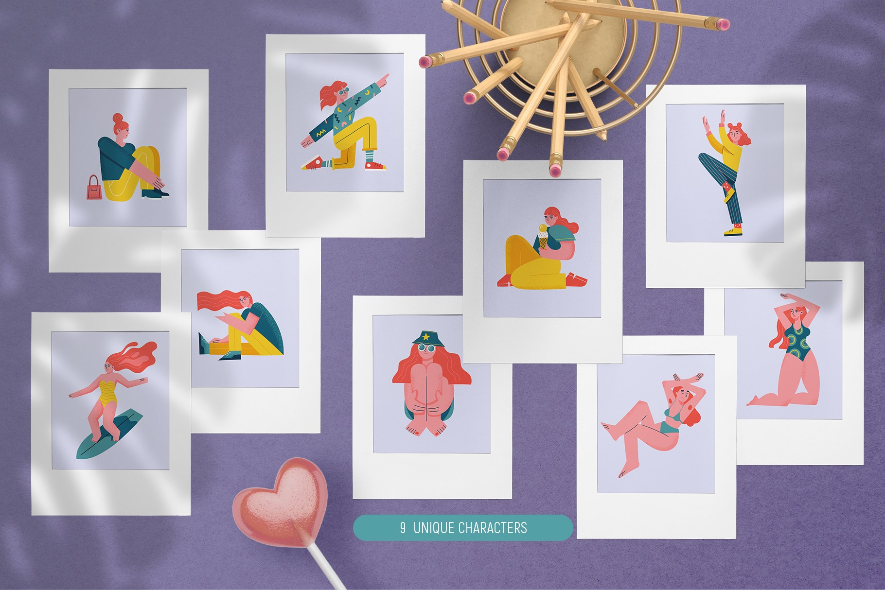 Helen Reveur | Illustrator & Brand Designer | Ready-Made & Custom Illustrations