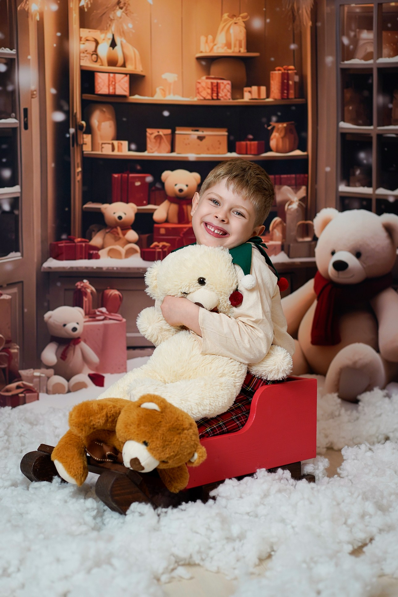 Sedinta foto Craciun. Cuibul foto