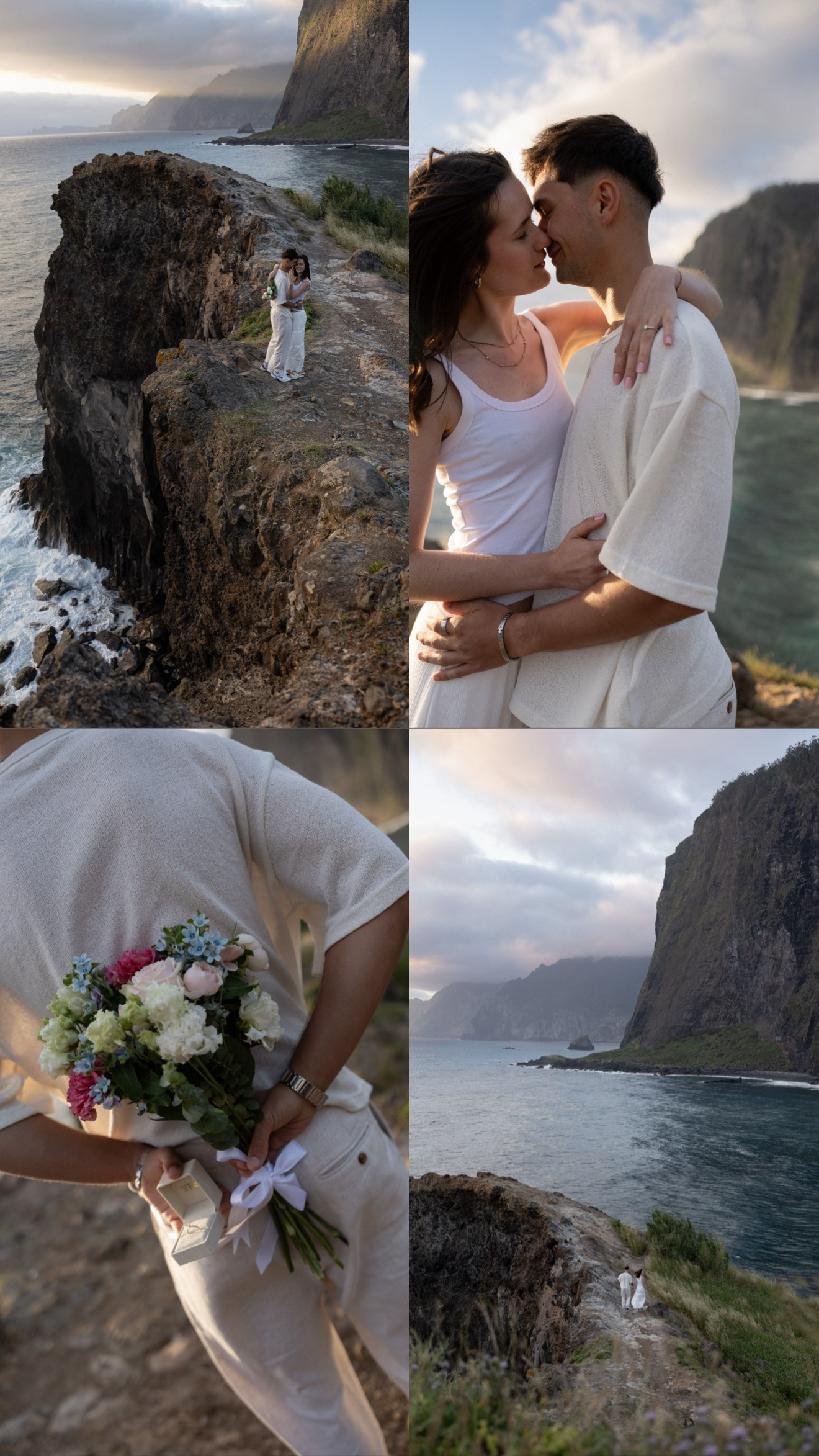 Secret Proposal at Miradouro do Guindaste, Madeira | Surprise Engagement. Fotógrafa na Madeira para casais, pedidos de casamento, elopements e casamentos íntimos | Tatiana