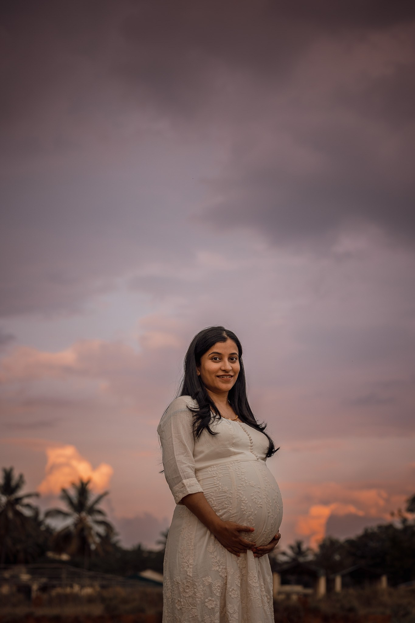 Anusha maternity portraits | Bangalore, India