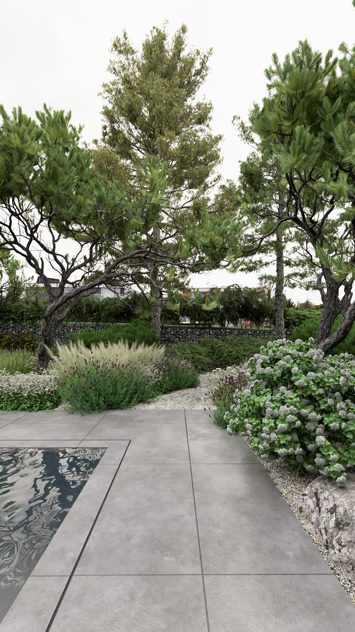 Zahrada — vila Chuchle 1. Filipenka Architects