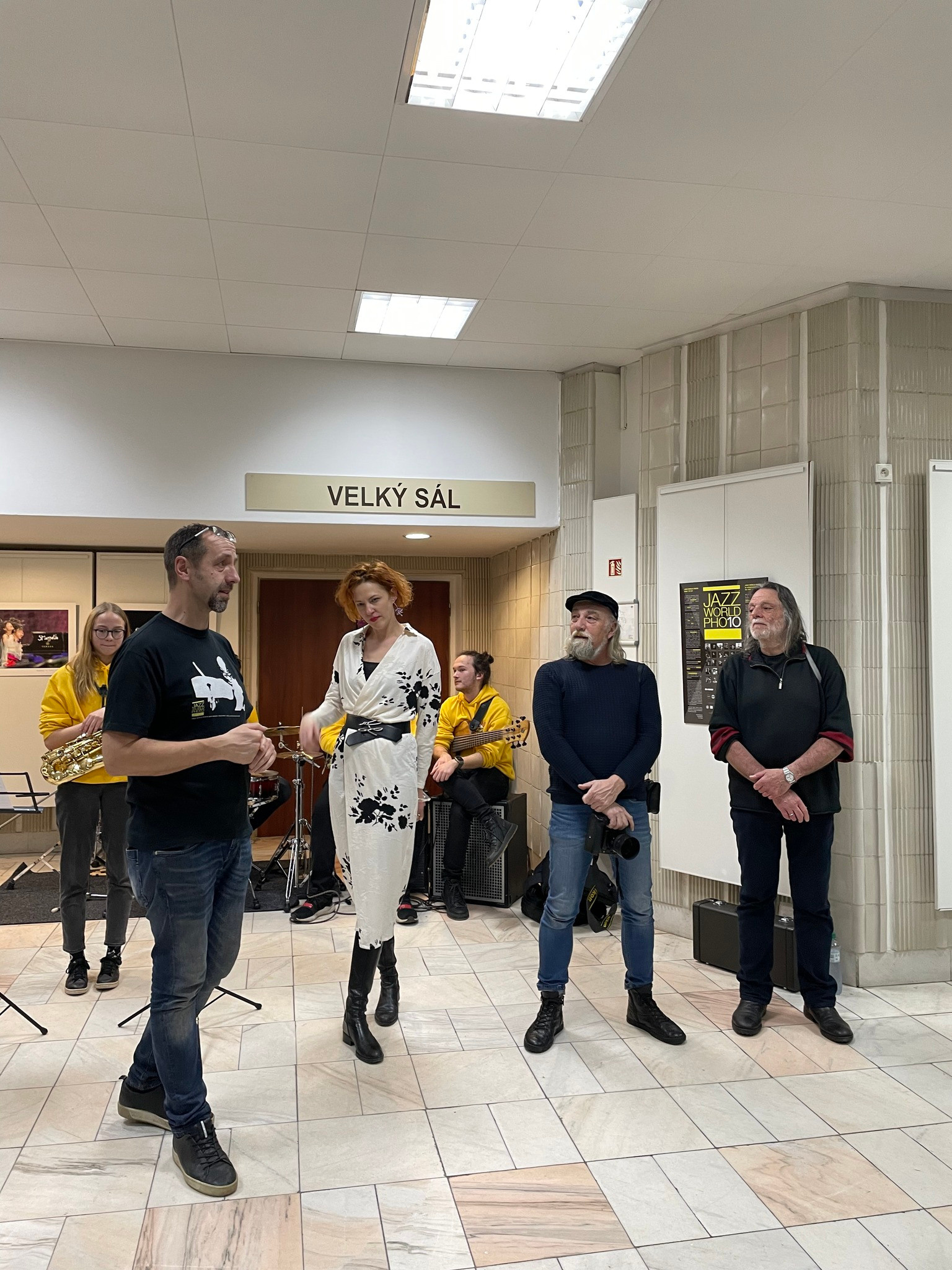 Организаторы фотовыставки Jazz World Photo'2023 (JWP 2023), Трутнов, Чехия.