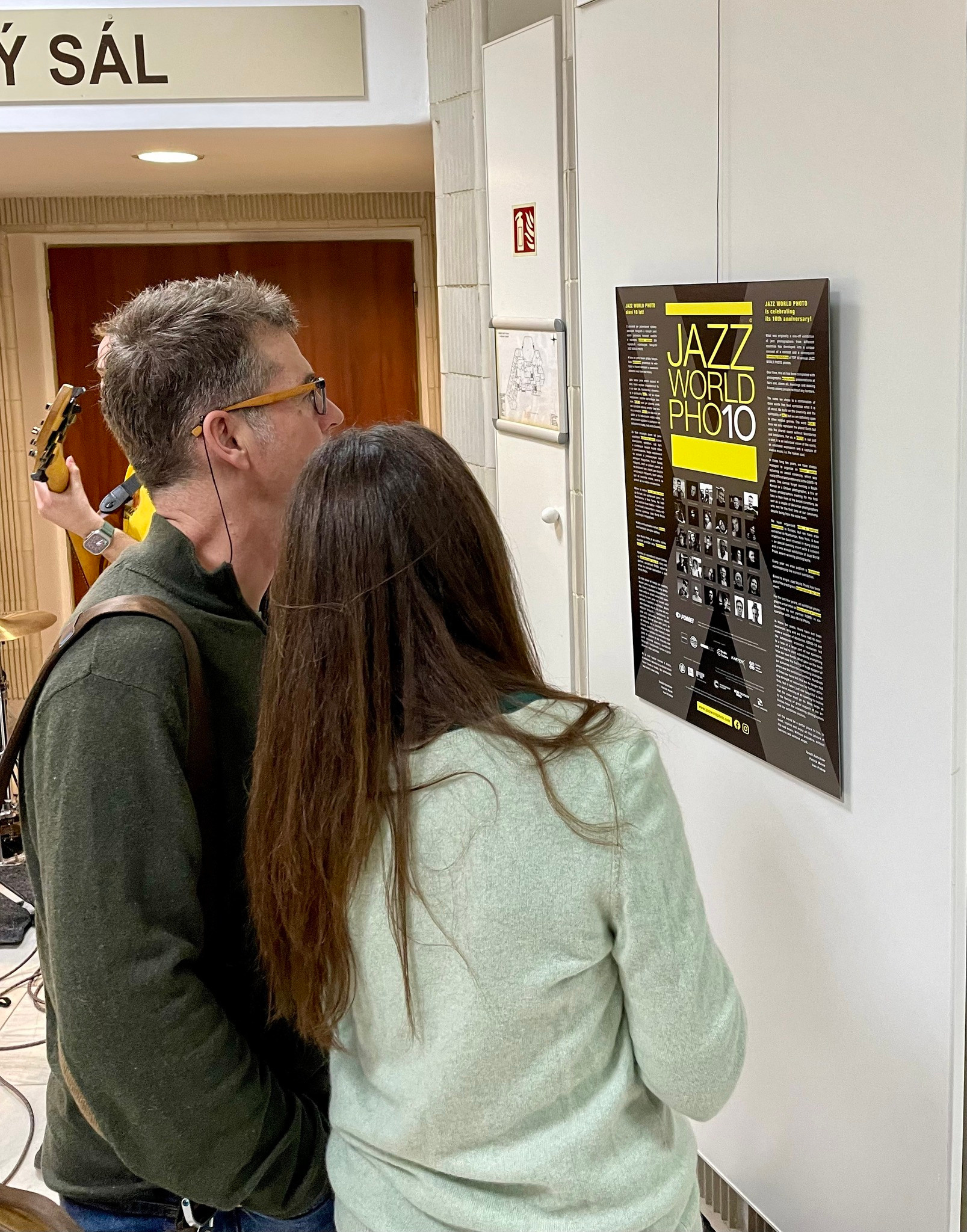 Фотография с фотовыставки Jazz World Photo'2023 (JWP 2023), Трутнов, Чехия.