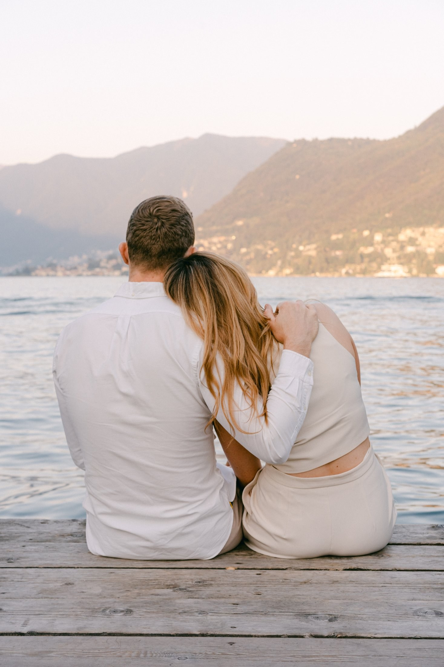 Lake Como Engagement Photo Session Photographer | Inna Zaytseva Photography. Wedding photographer in Europe. Based in Italy, Lake Como. Aesthetic elegant story-telling