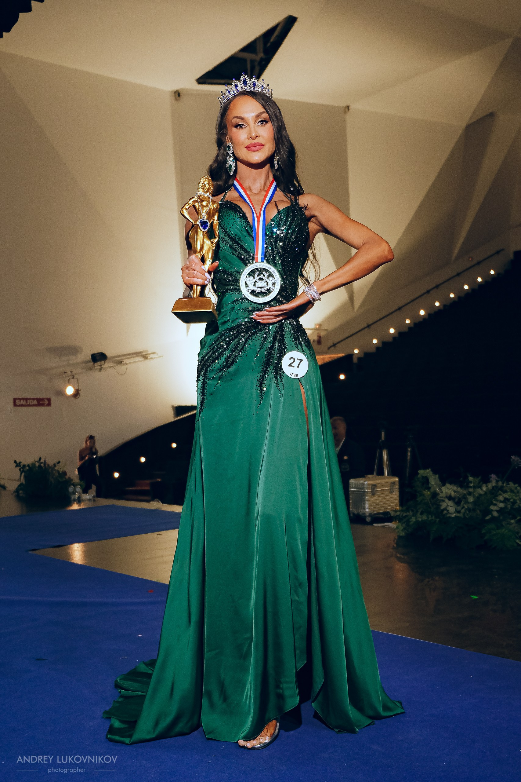 Sesión de fotos de la inscripción de las participantes de IFBB Miss Fit Model Europe 2024 en Torrevieja