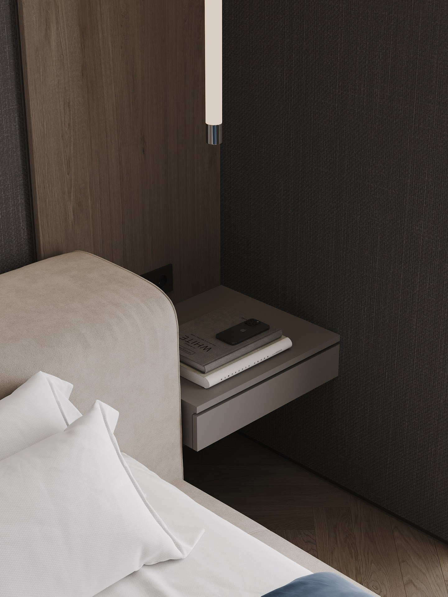 APARTMENT WITH BURJ KHALIFA VIEW. Дизайн интерьера и 3D-визуализация | AB Design Buro