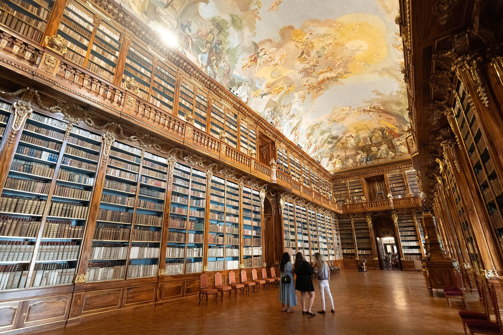 Strahov Library Prague Proposal | Surprise Engagement Photos in Prague