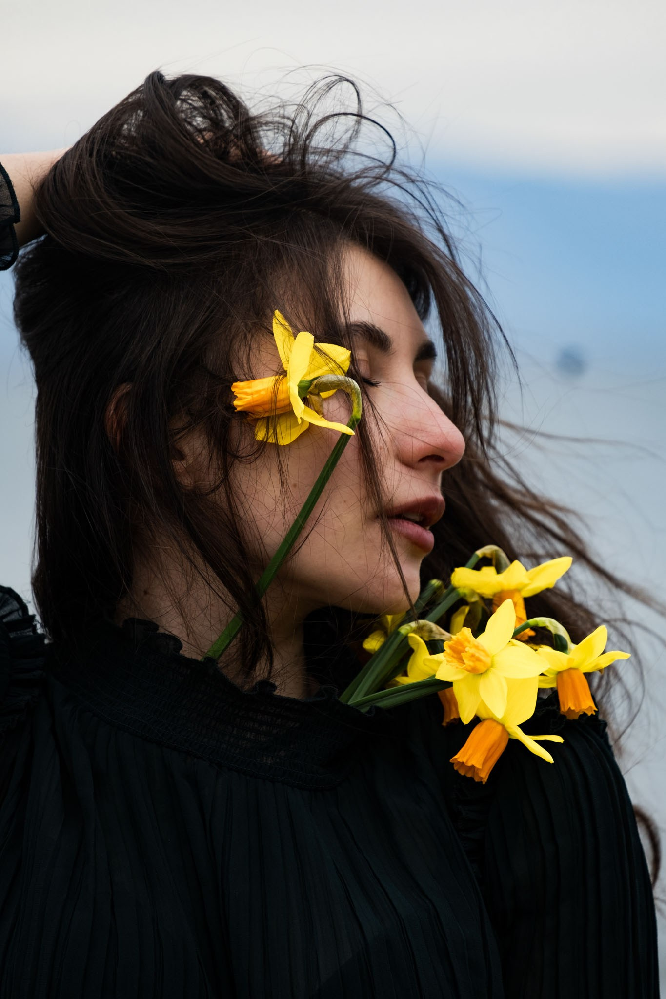 Portrait photographer in Courtenay capturing authentic expression
