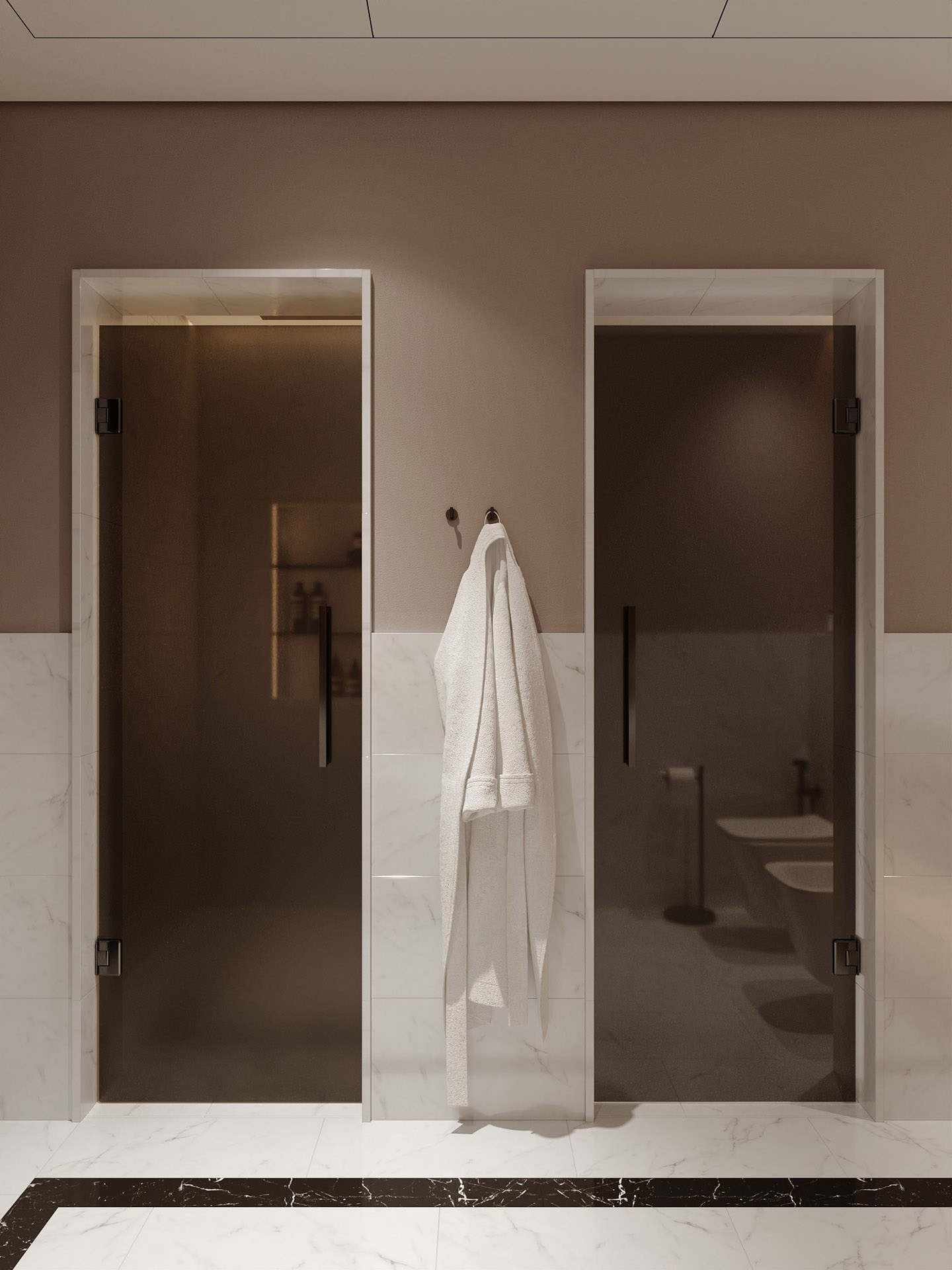 APARTMENT ON PALM JUMEIRAH IN DUBAI. Дизайн интерьера и 3D-визуализация | AB Design Buro