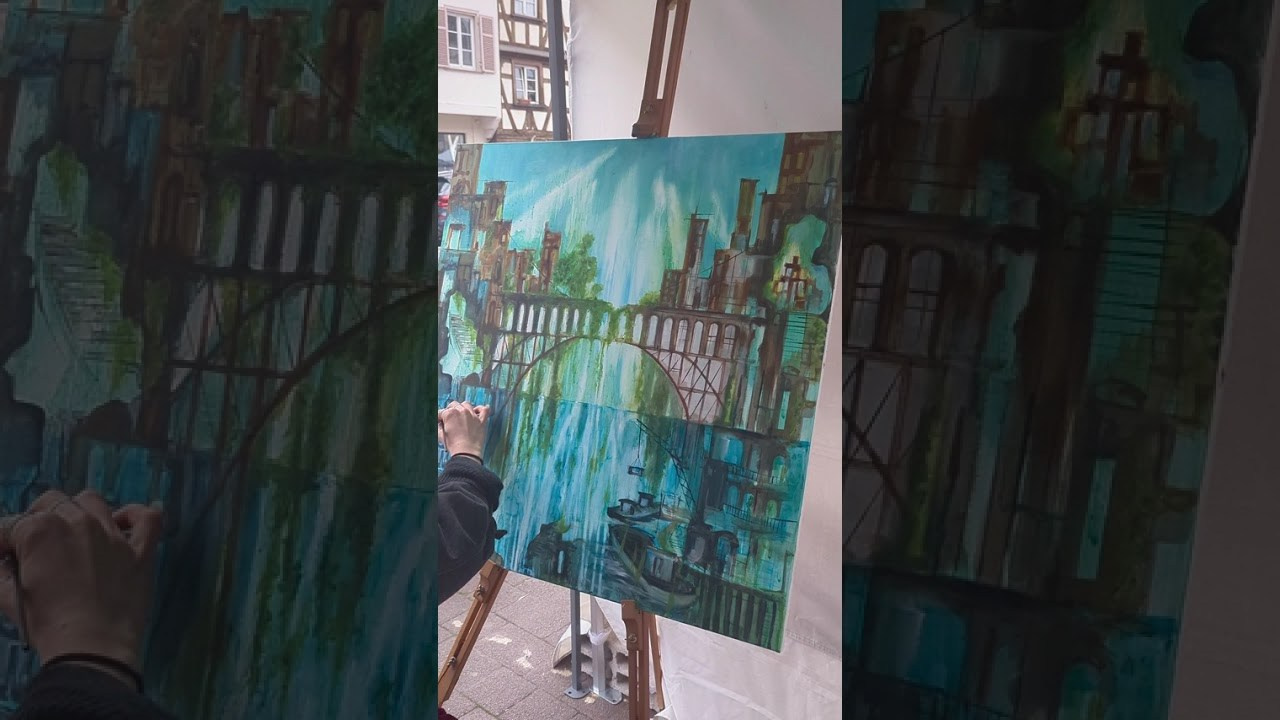 Expositions. Angelina Sorokopud. Artist in Strasbourg