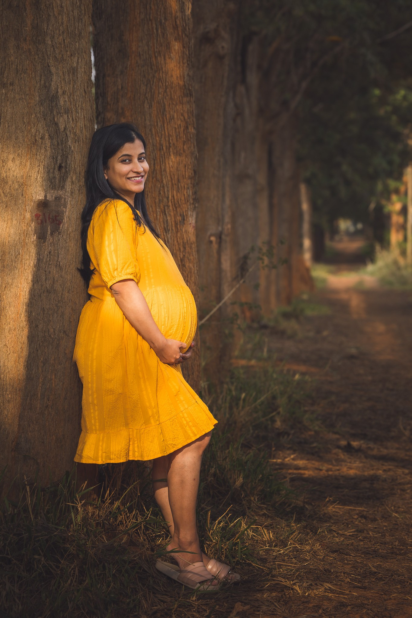 Anusha maternity portraits | Bangalore, India