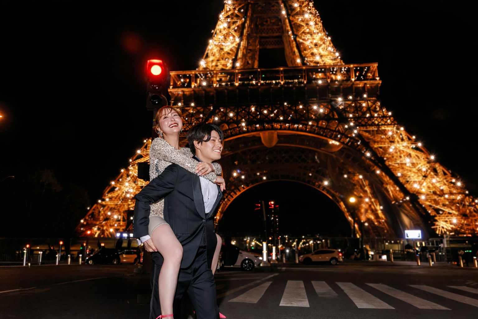 Night Photography in Paris: The Ultimate Luxury Experience for Couples & Proposals. Photographe à Paris