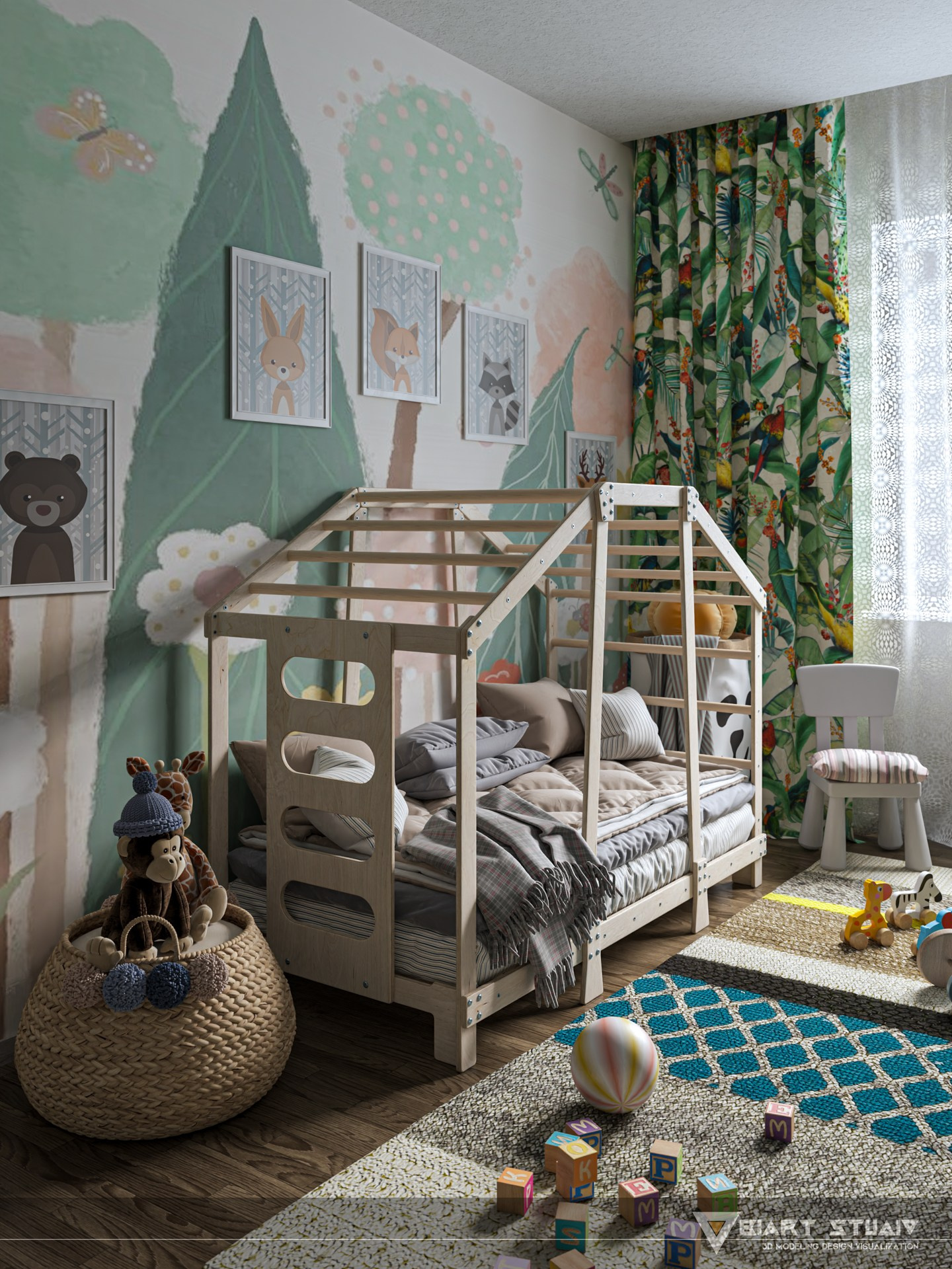 Интерьерная визуализация. Дизайн и визуализация