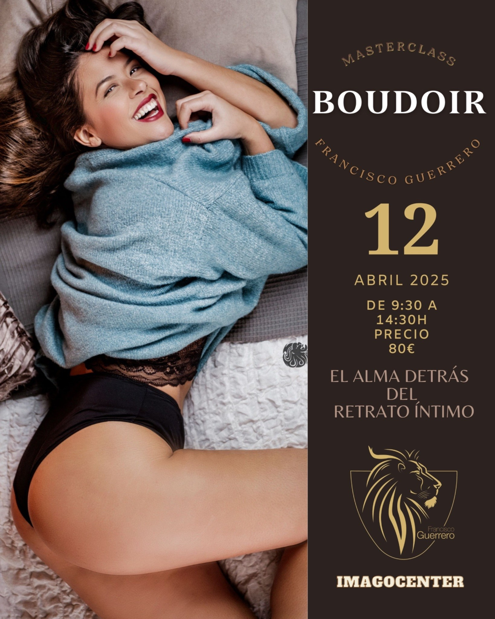 Taller de Boudoir 📅 Fecha: Sábado 5 de Julio 2025