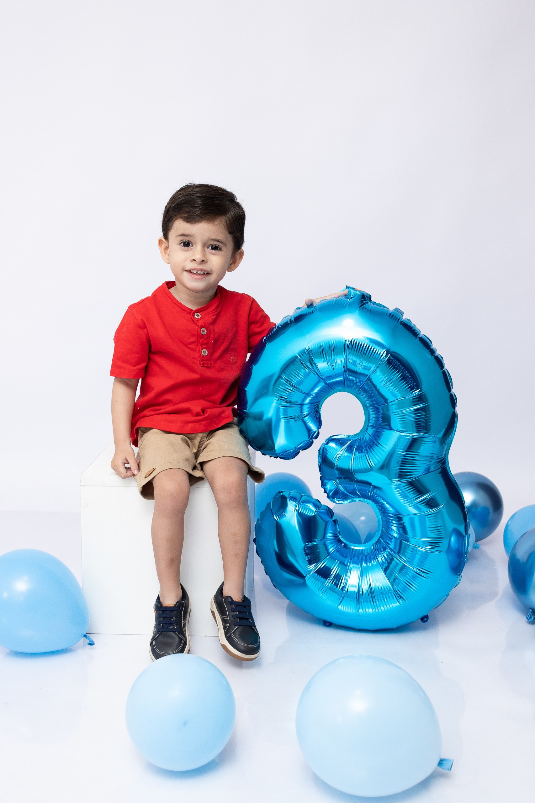 Ensaio de aniversário infantil