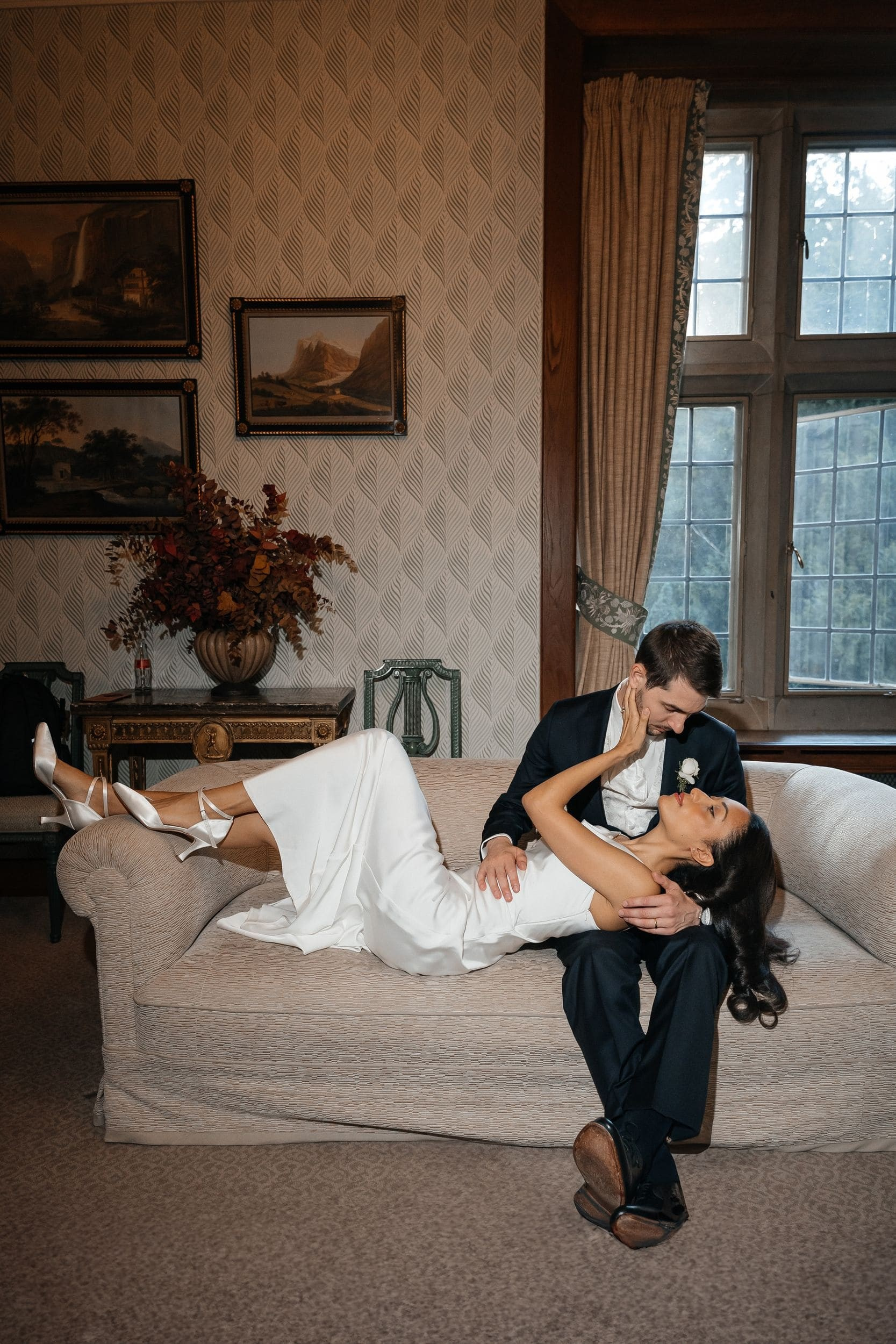 Civil Wedding at Schlosshotel Kronberg by Frankfurt. Wedding photographer & videographer in Germany and Frankfurt | Denis Mirosnik