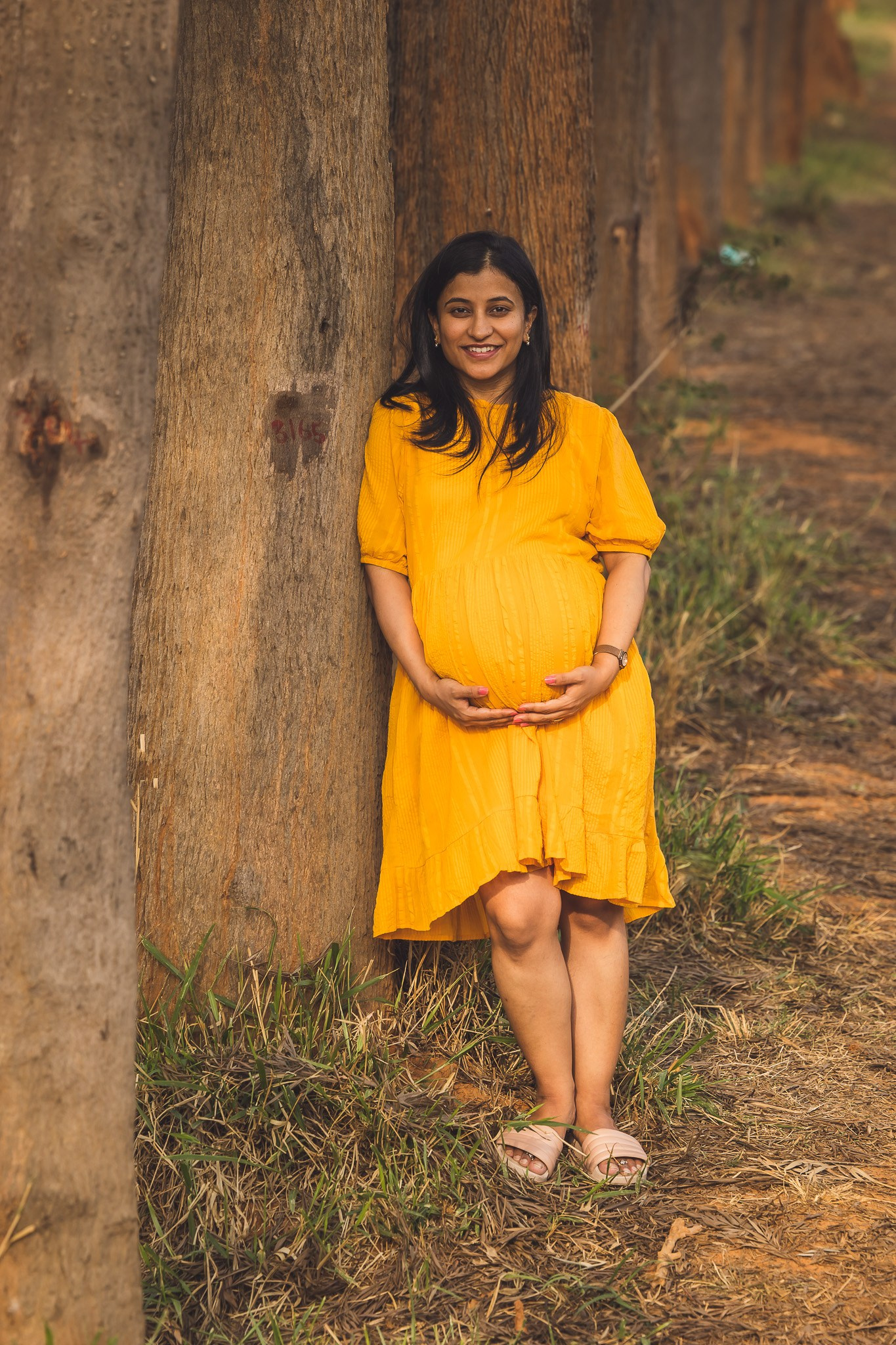 Anusha maternity portraits | Bangalore, India