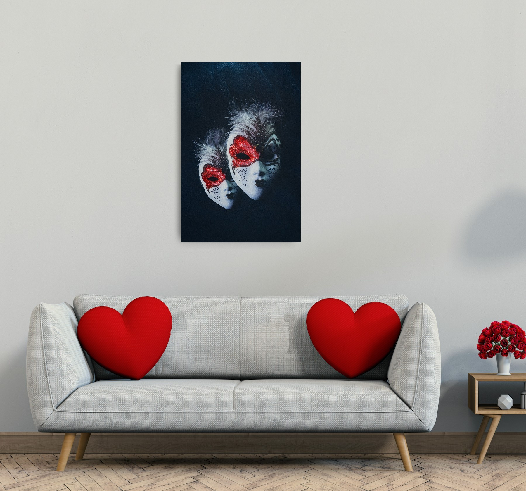 Masks. Lolly Shine. Contemporary digital artist