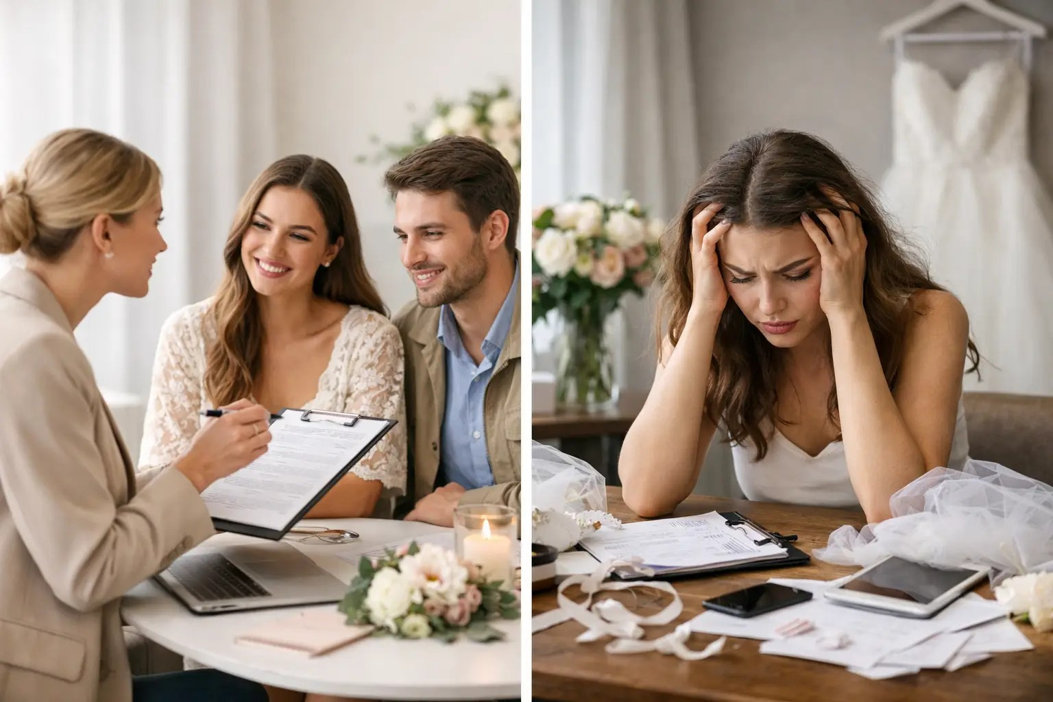 Avantaje și dezavantaje wedding planner