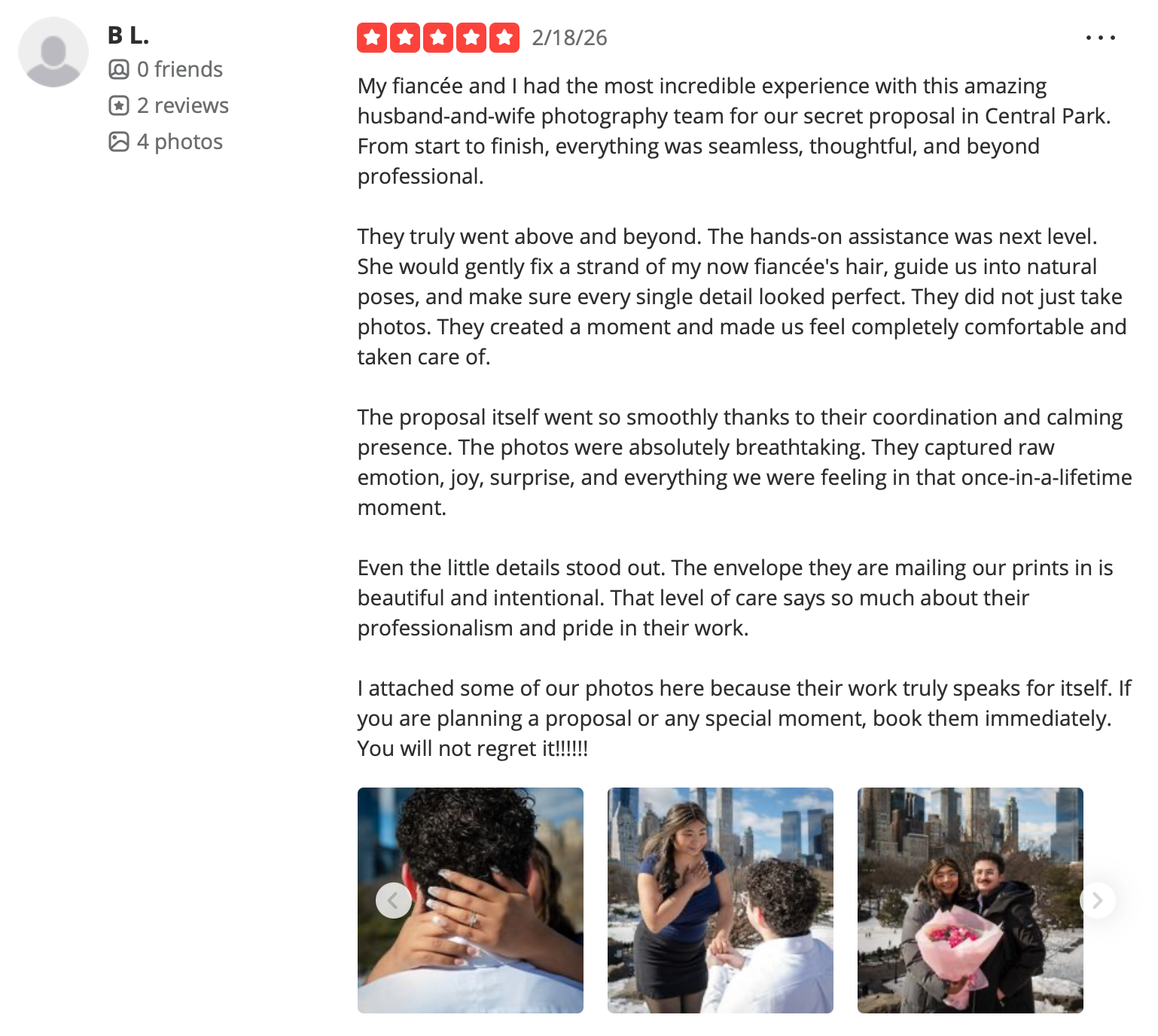 Photography company in NYC — Sirius Proxima Photography