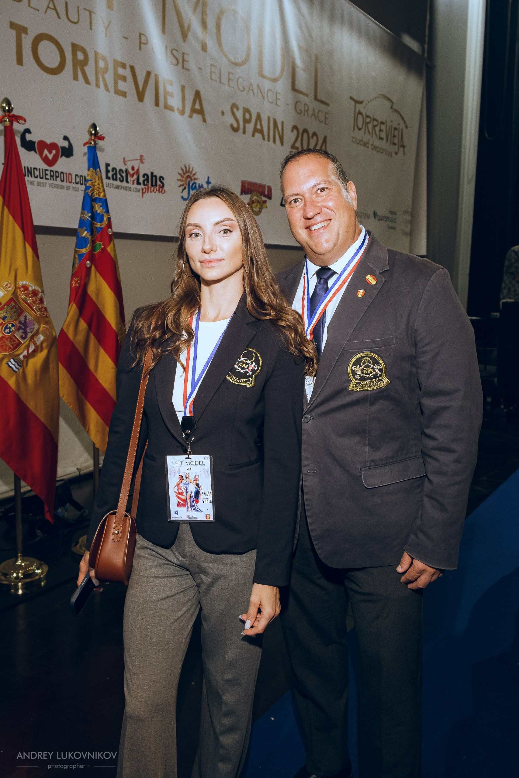Sesión de fotos de la inscripción de las participantes de IFBB Miss Fit Model Europe 2024 en Torrevieja