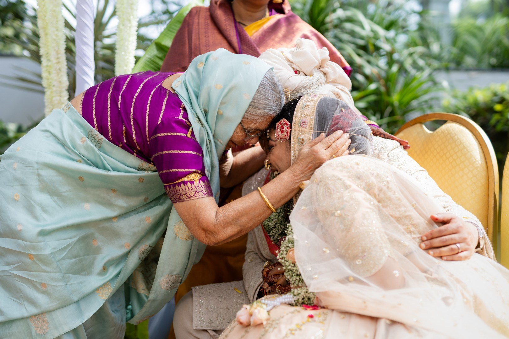 Hands in the Air: Chiranjeev & Niharika at Hyatt Centric Hebbal. Truly Yours | Documentary Wedding Photography & Films | Sharath Padaru, Bangalore