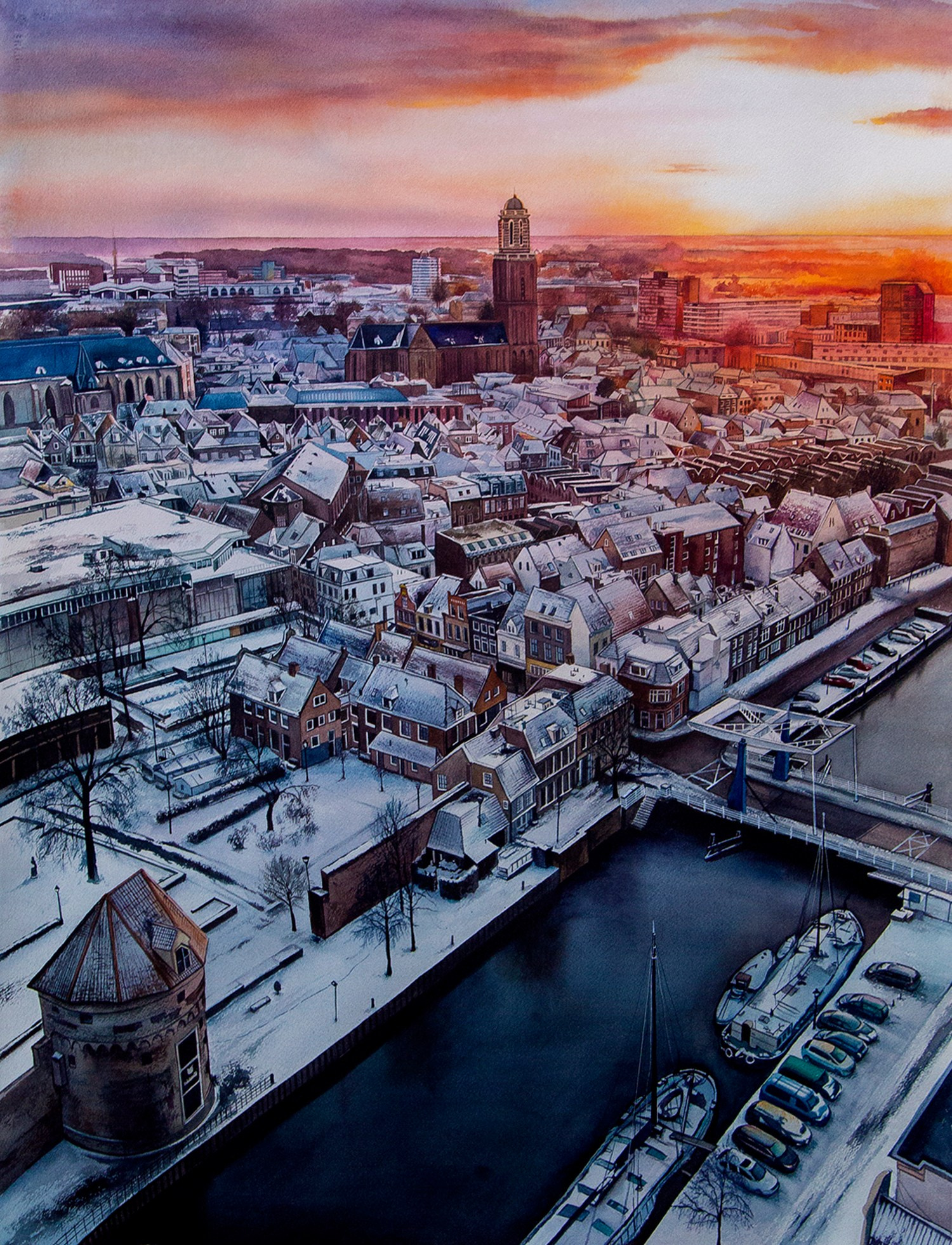 Architectuur. Aljona art - KUNST in Overijsel, Zwolle