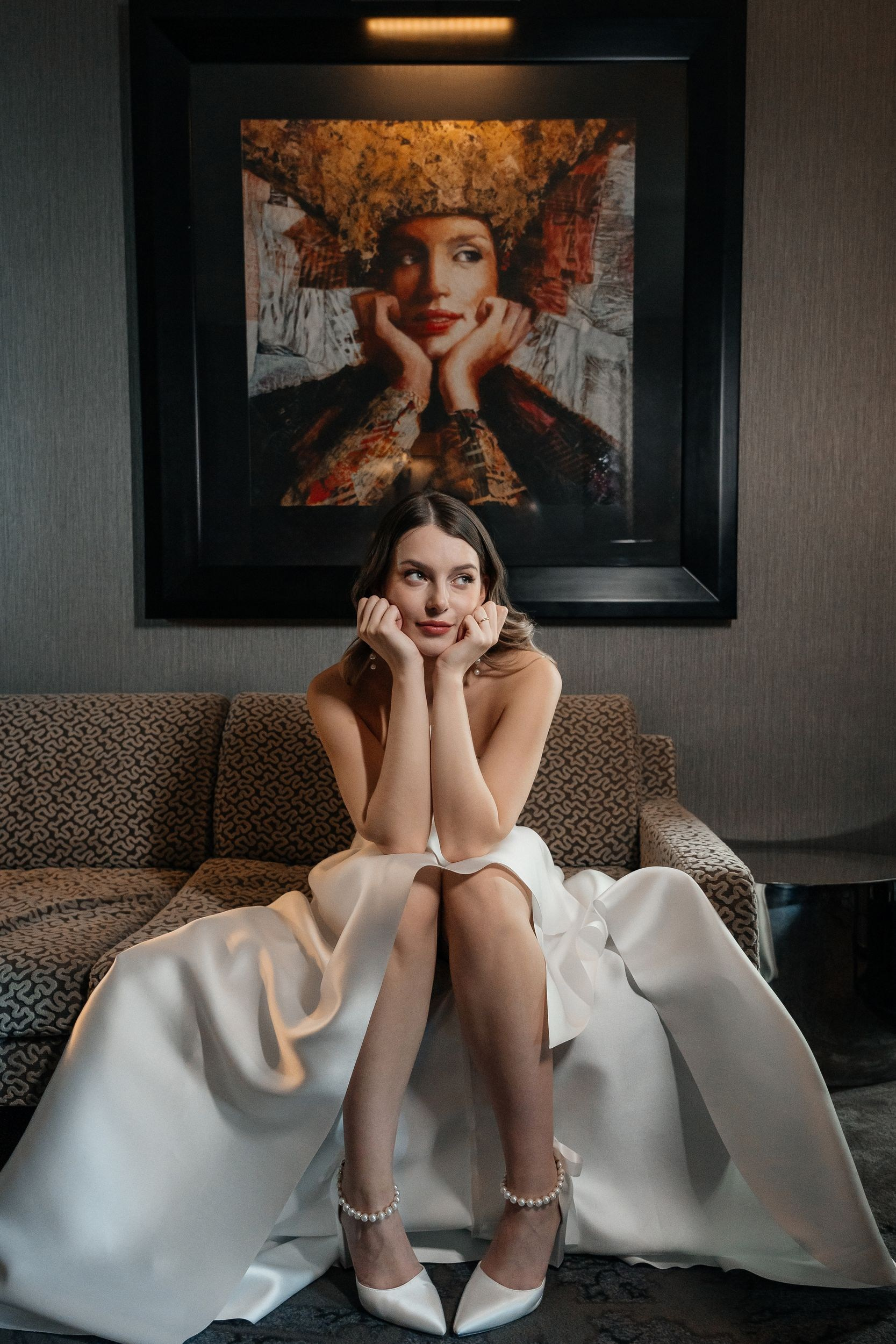 Getting Ready Together Before the Wedding Day. Wedding photographer & videographer Frankfurt | Denis Mirosnik