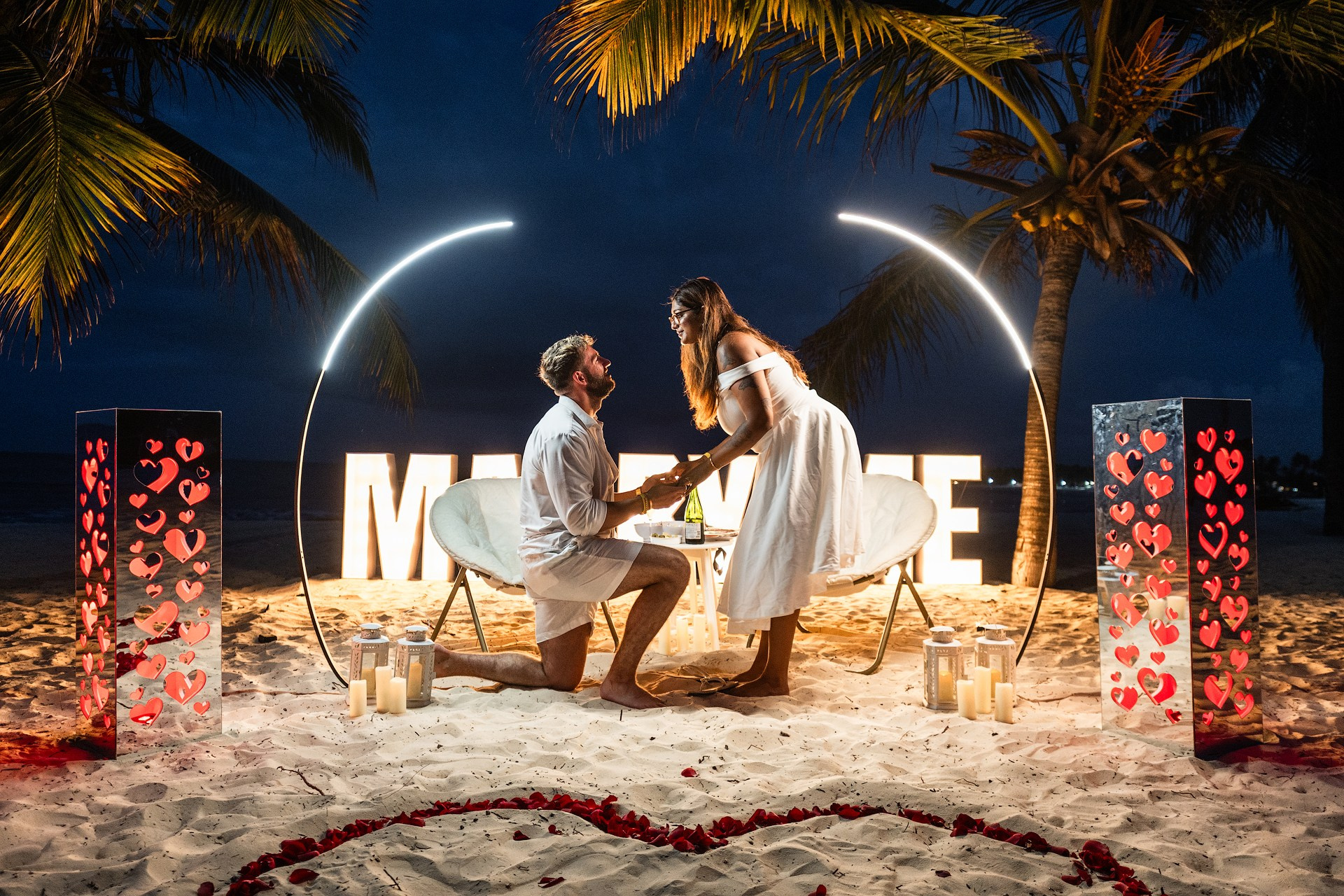 Pedidos de Casamento em Punta Cana | Pacotes Românticos na Praia. Fotógrafo de Casamento e Pedido de Casamento em Punta Cana — Mikhail Chernov