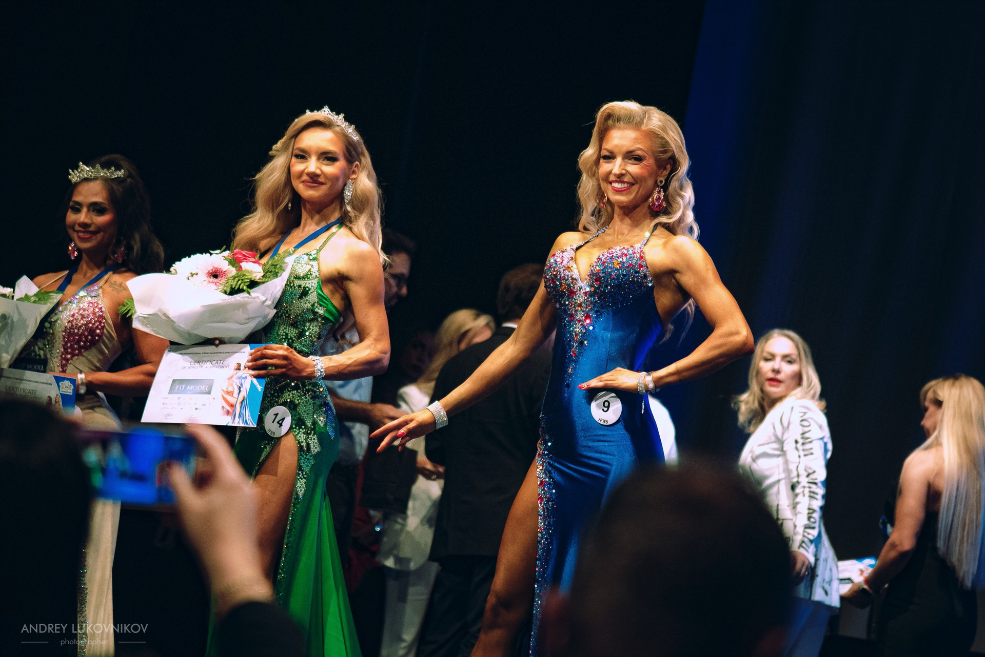 Sesión fotográfica de reportaje para el concurso internacional IFBB Miss Fit Model Europe 2024 en Torrevieja | Fotógrafo Andrey Lukovnikov
