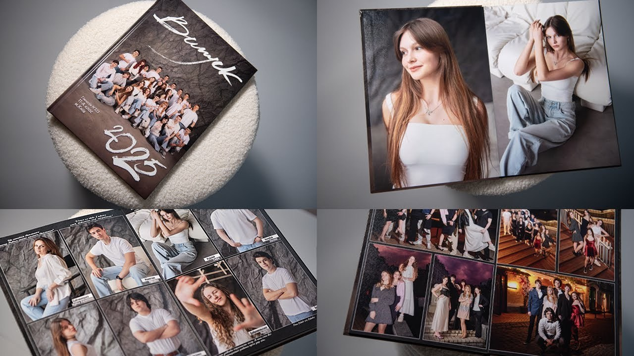 Випускні альбоми для 9- 11 класів Дніпро. Випускні альбоми фотокниги Київ та Дніпро
