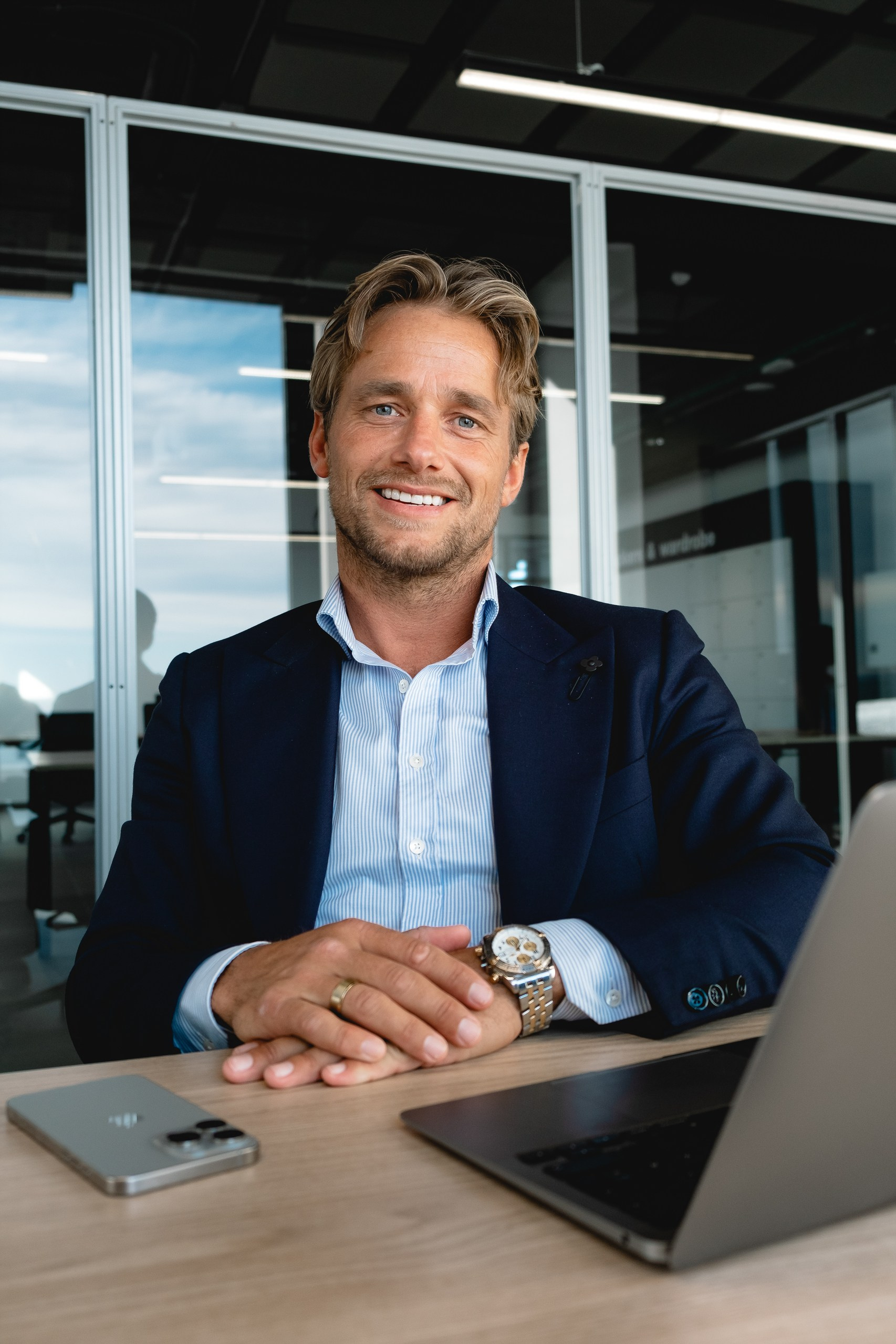Business content photoshoot in Alicante for Norwegian Capital
