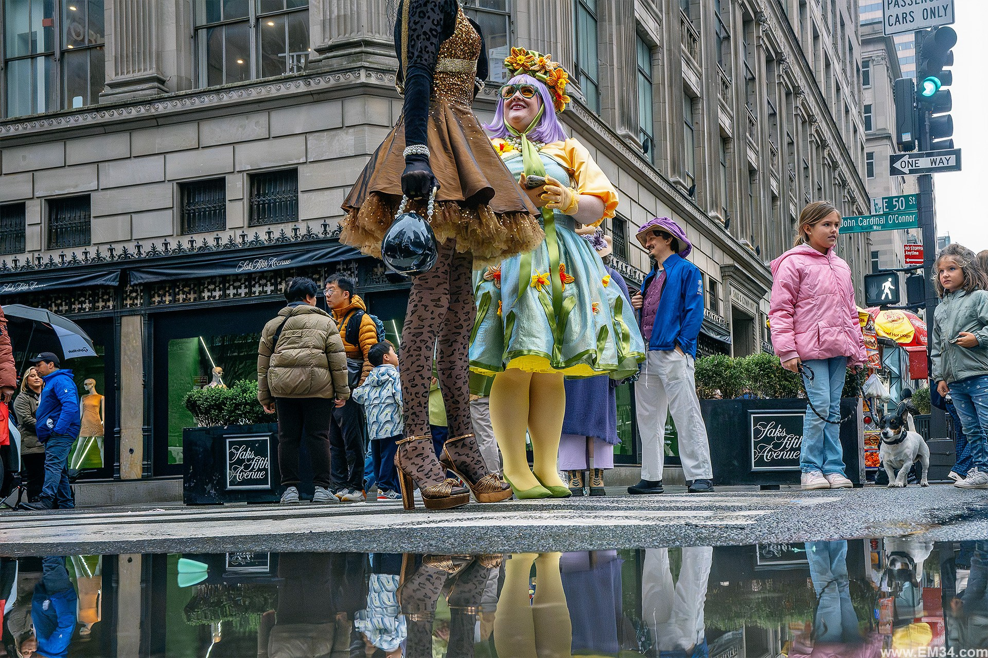 Easter Sunday in New York: strange outfits, passing faces, and moments in between. Emin Kuliyev — Award-Winning Wedding Photojournalist NYC & USA | Best Wedding Photographer Known for Candid, Timeless Moments