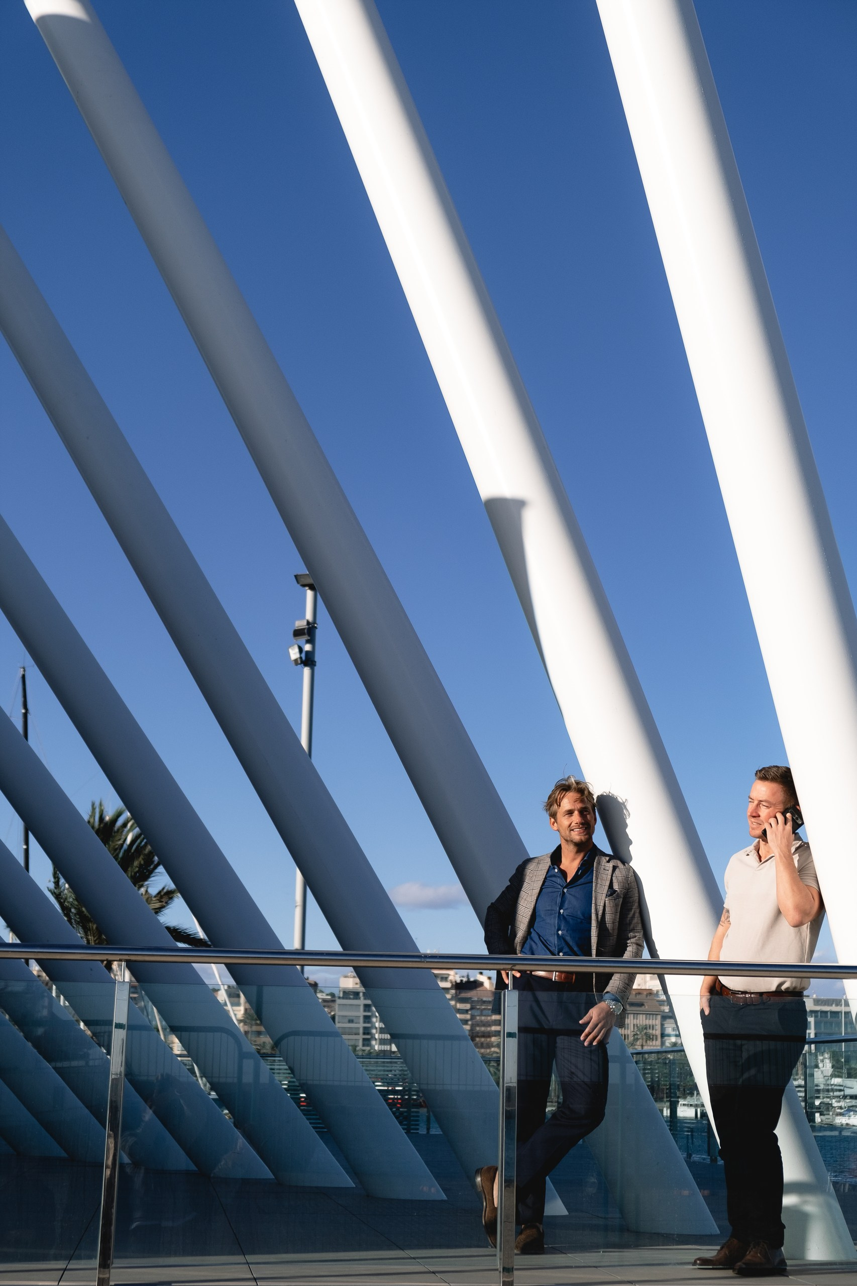 Business content photoshoot in Alicante for Norwegian Capital