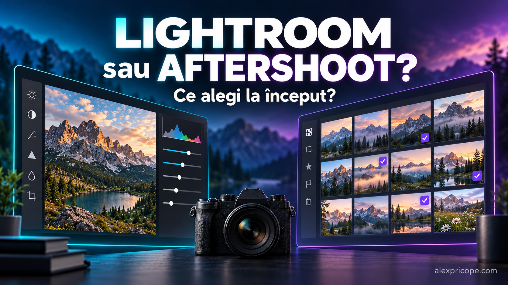 Lightroom sau Aftershoot pentru un fotograf începător?. Fotograf Onesti & Bacau | Alex Pricope
