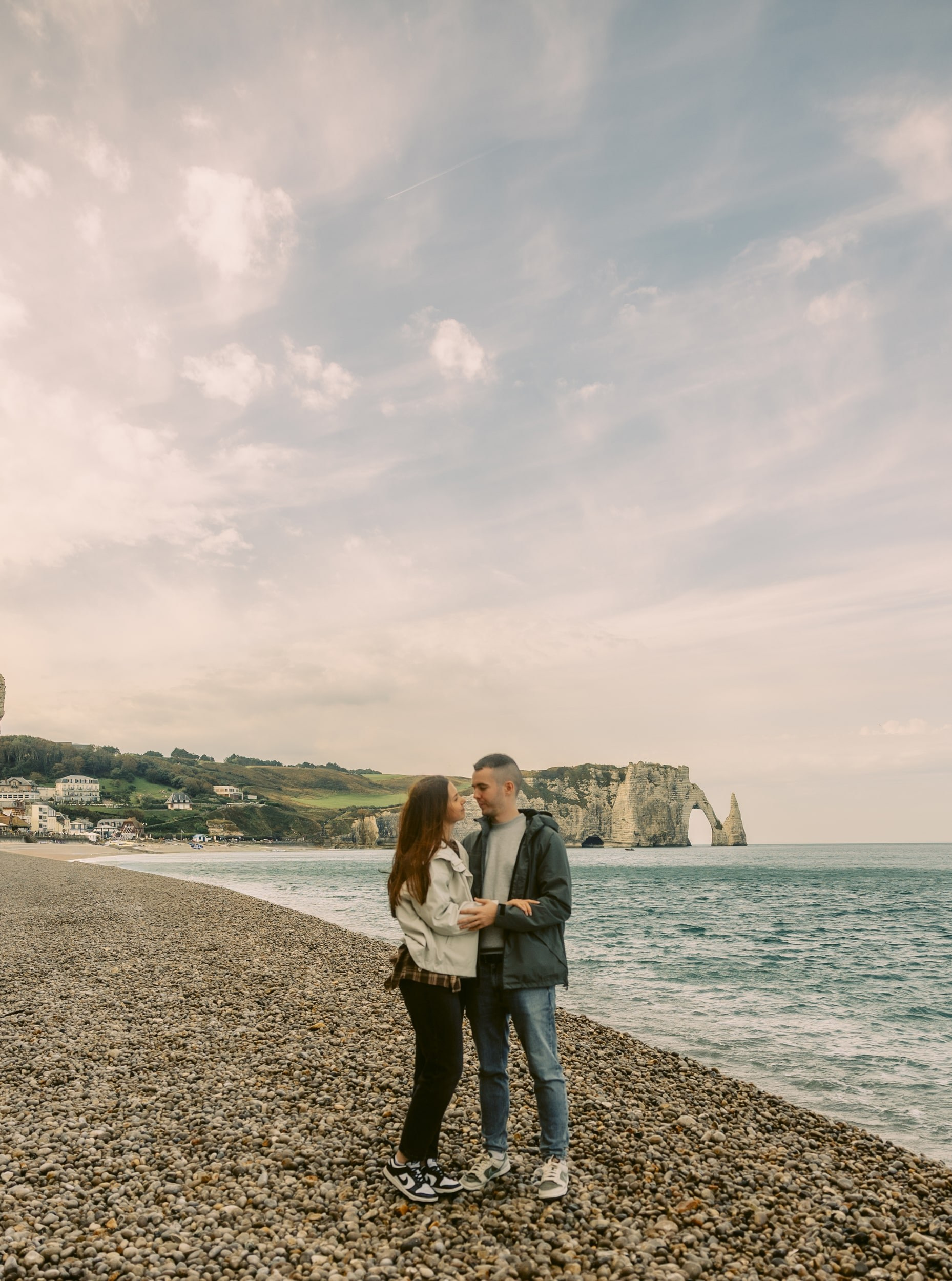 Romantic Love Story Photoshoot in Étretat, France — Couple Photography by Natalia Olhova. Romantic & Soulful Photography by Natalia Olhova in Rotterdam