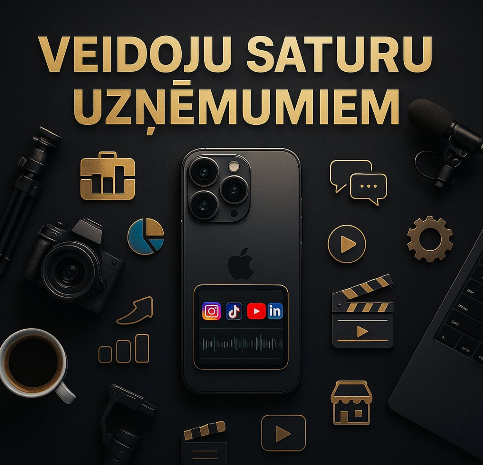 Jaunumi par filmēšanu, video montāžu un tehniku - iPhone Video School. Video filmēšana un veidošana ar telefonu, filmēšanas kursi