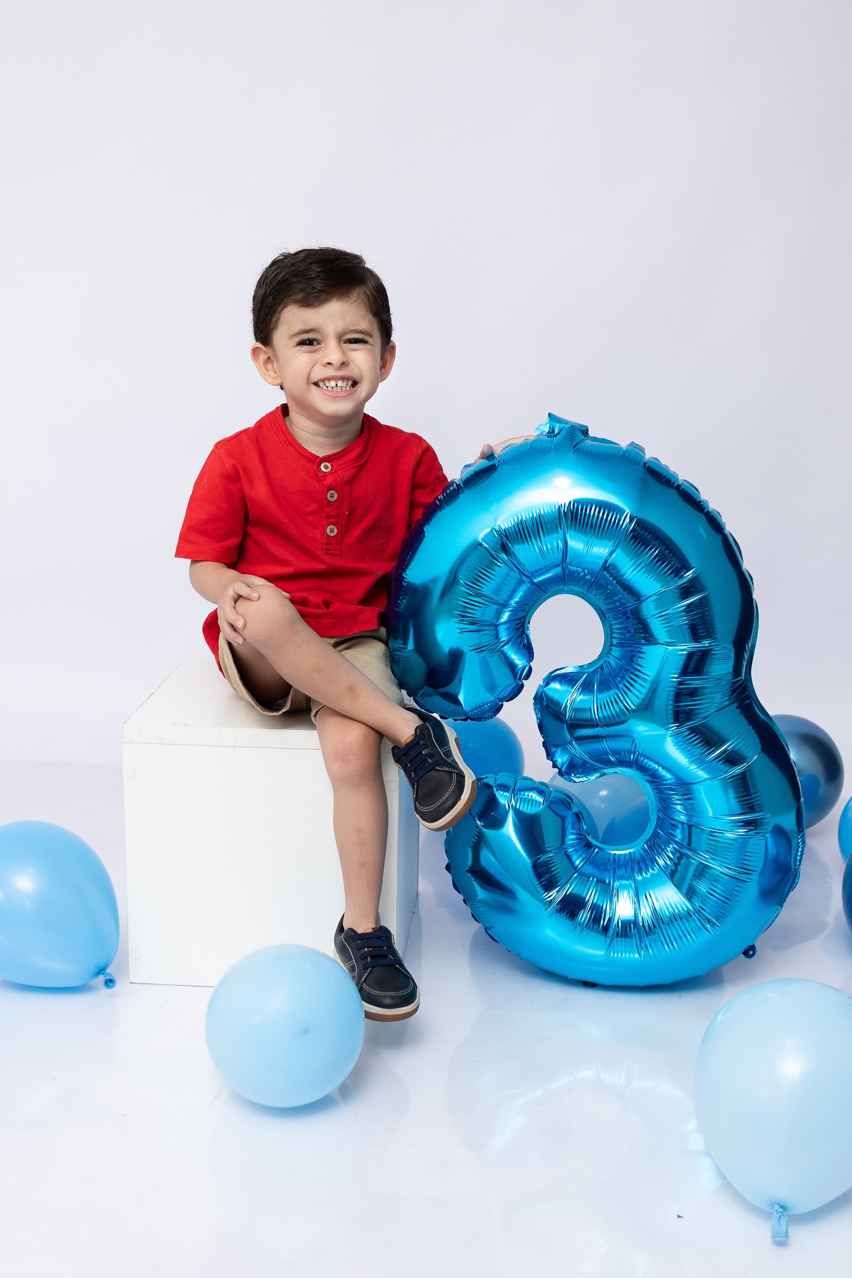 Ensaio de aniversário infantil