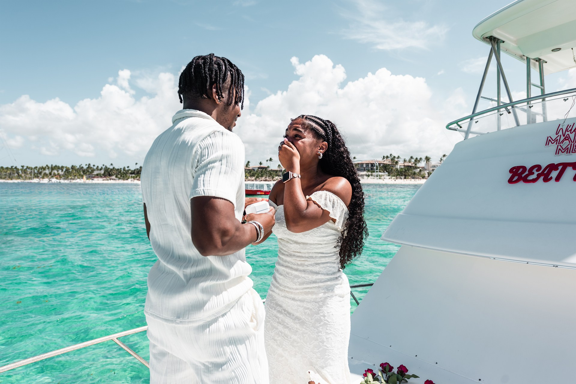 Pedidos de Casamento em Punta Cana | Pacotes Românticos na Praia. Fotógrafo de Casamento e Pedido de Casamento em Punta Cana — Mikhail Chernov