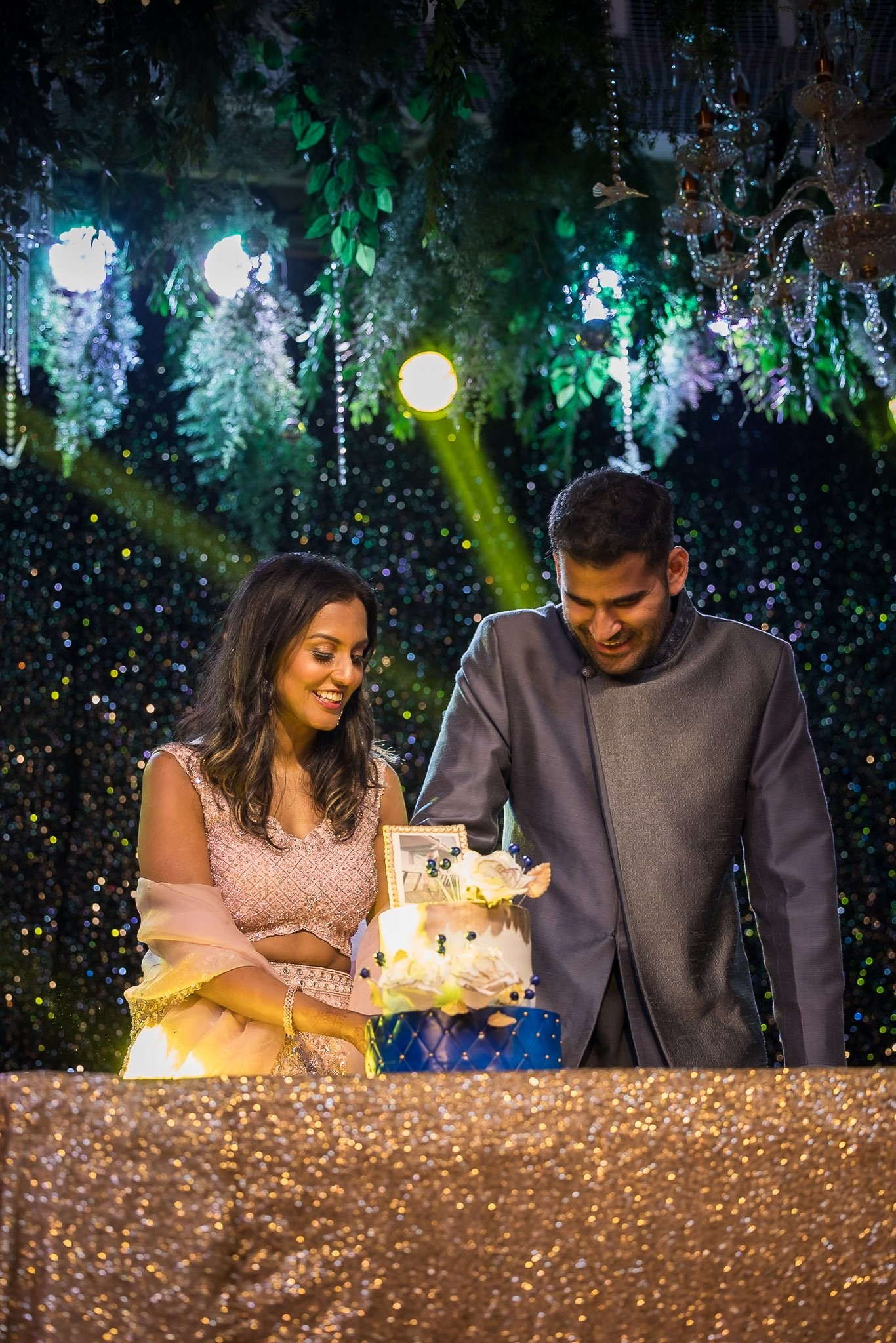 Explore the vibrant fusion of Punjabi and Chettinad cultures in this stunning destination wedding at Eagleton The Golf Resort, Bangalore. Ph