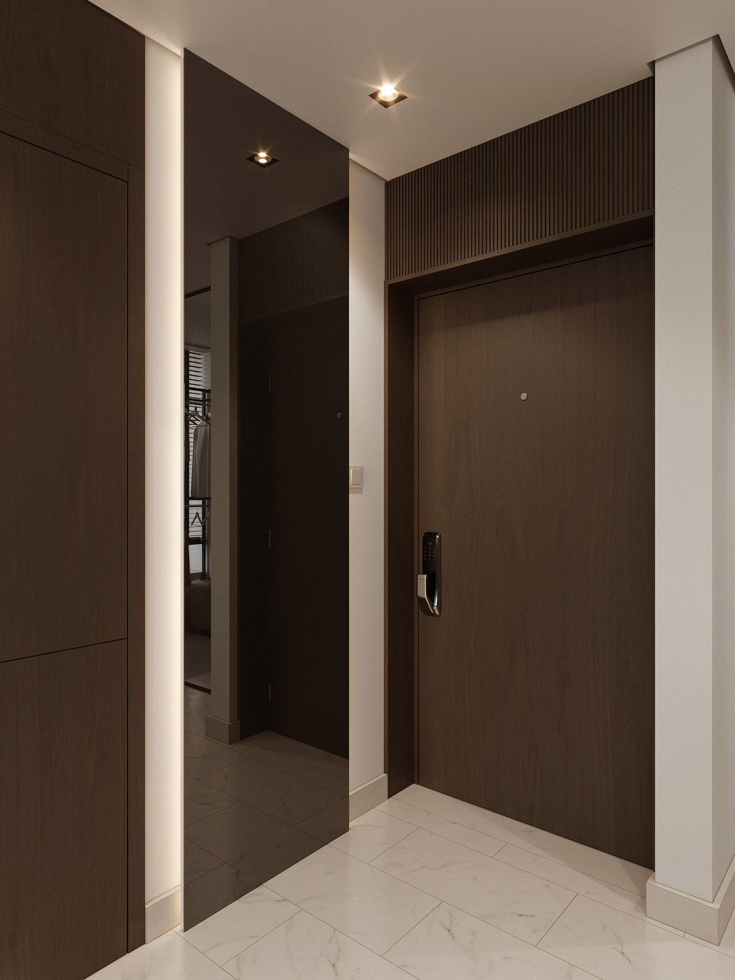 APARTMENT ON PALM JUMEIRAH IN DUBAI. Дизайн интерьера и 3D-визуализация | AB Design Buro