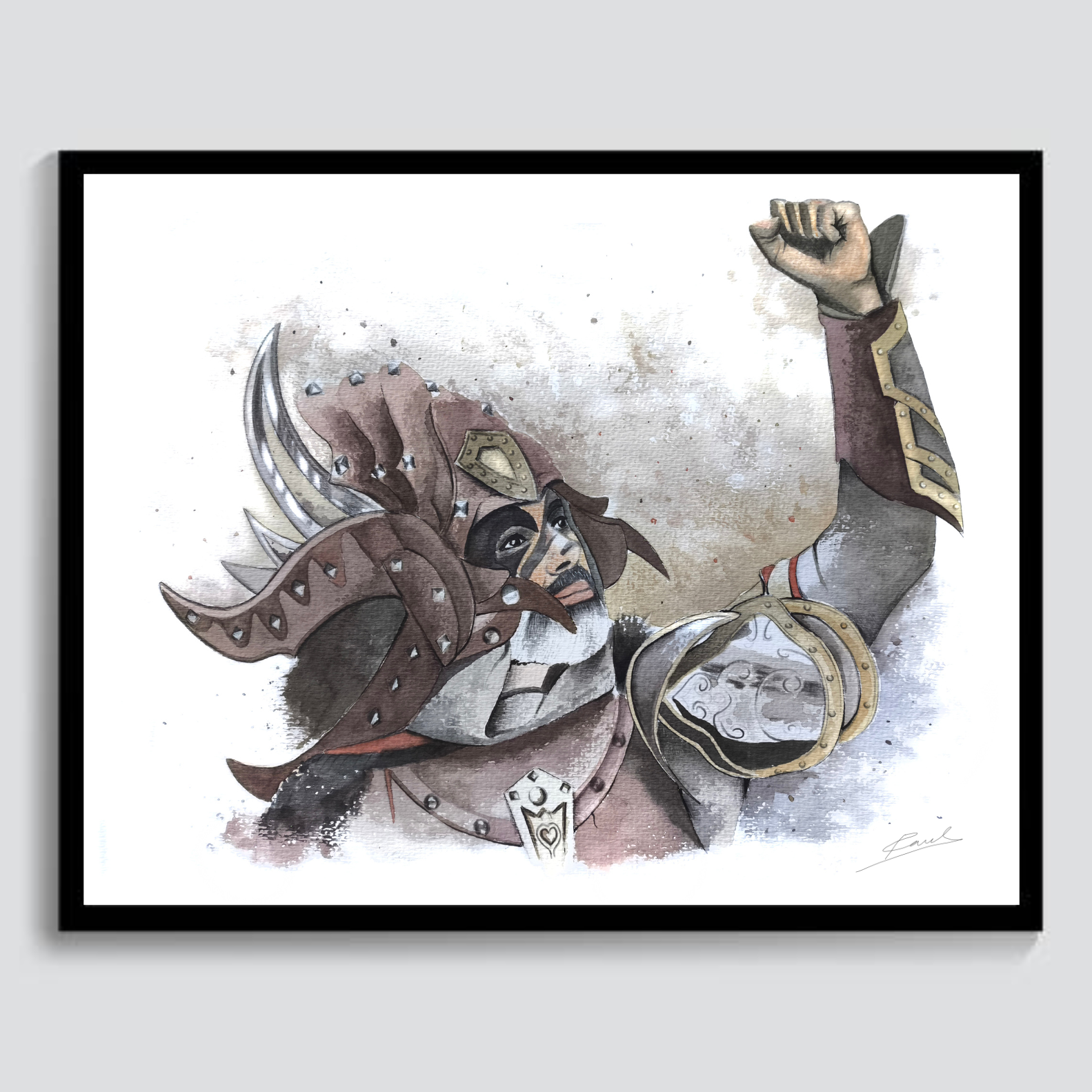 Raúl Devesa pintor. Associaciò cultural La Granja Alcoy España