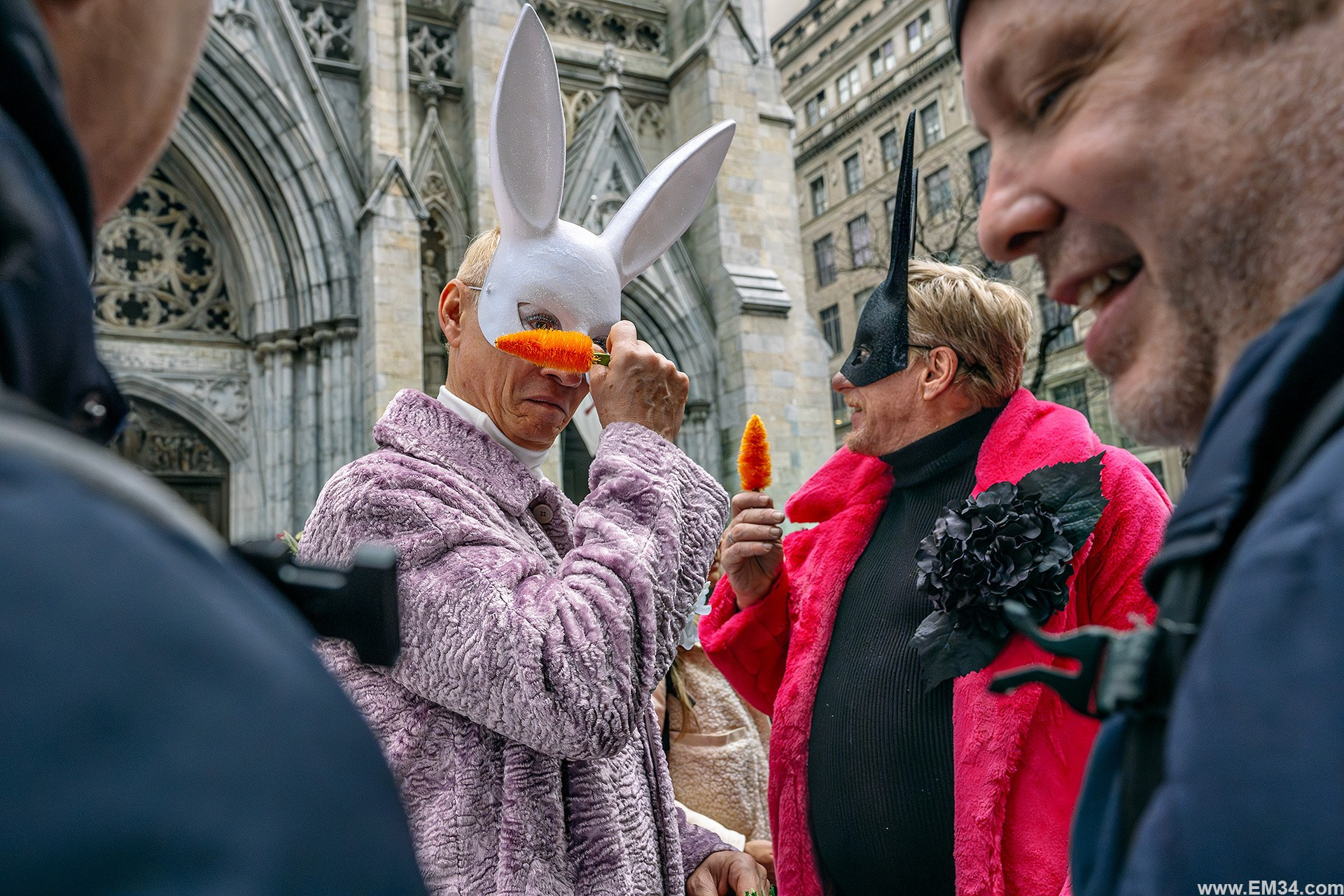 Easter Sunday in New York: strange outfits, passing faces, and moments in between. Emin Kuliyev — Award-Winning Wedding Photojournalist NYC & USA | Best Wedding Photographer Known for Candid, Timeless Moments