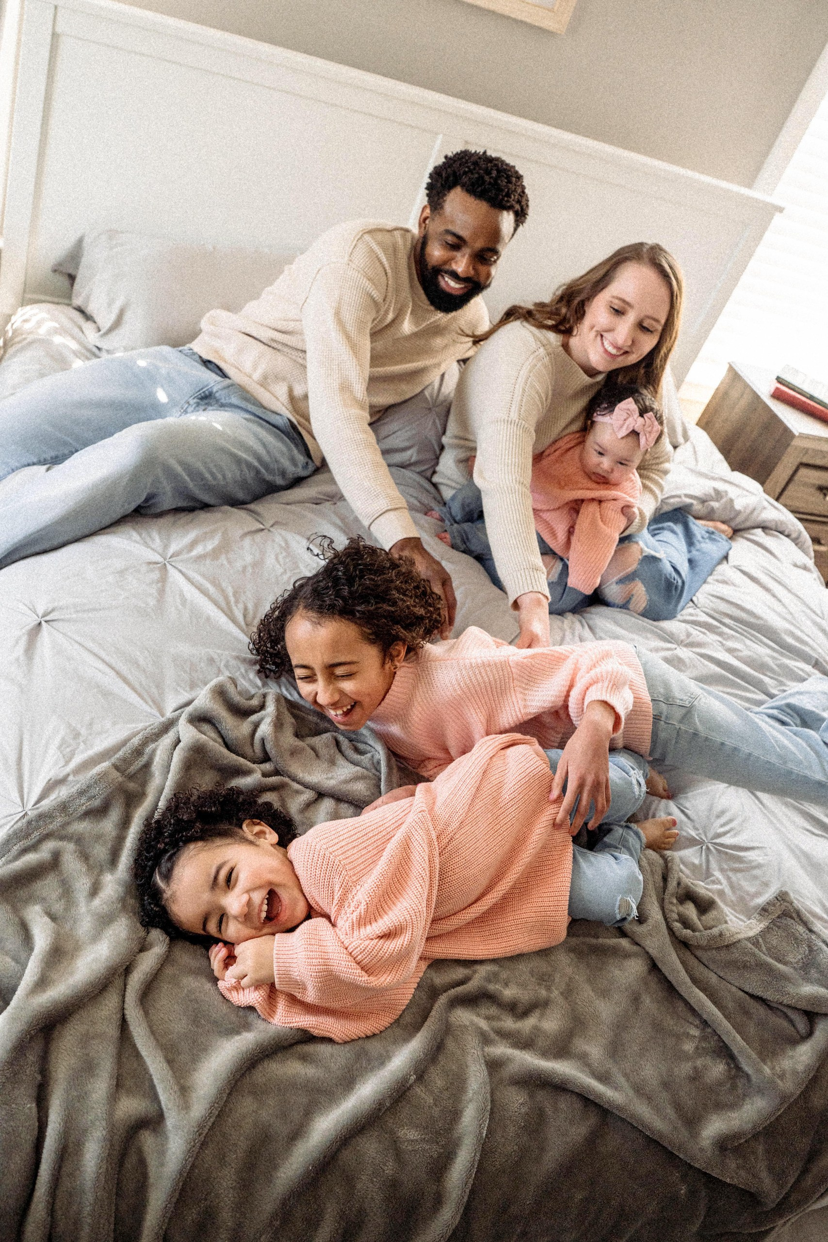 Xavier, Danielle, Olivia, Isabelle, Sophia. Alisa Tant — Family and newborn photographer Bucks County, Montgomery county, Philadelphia, NJ