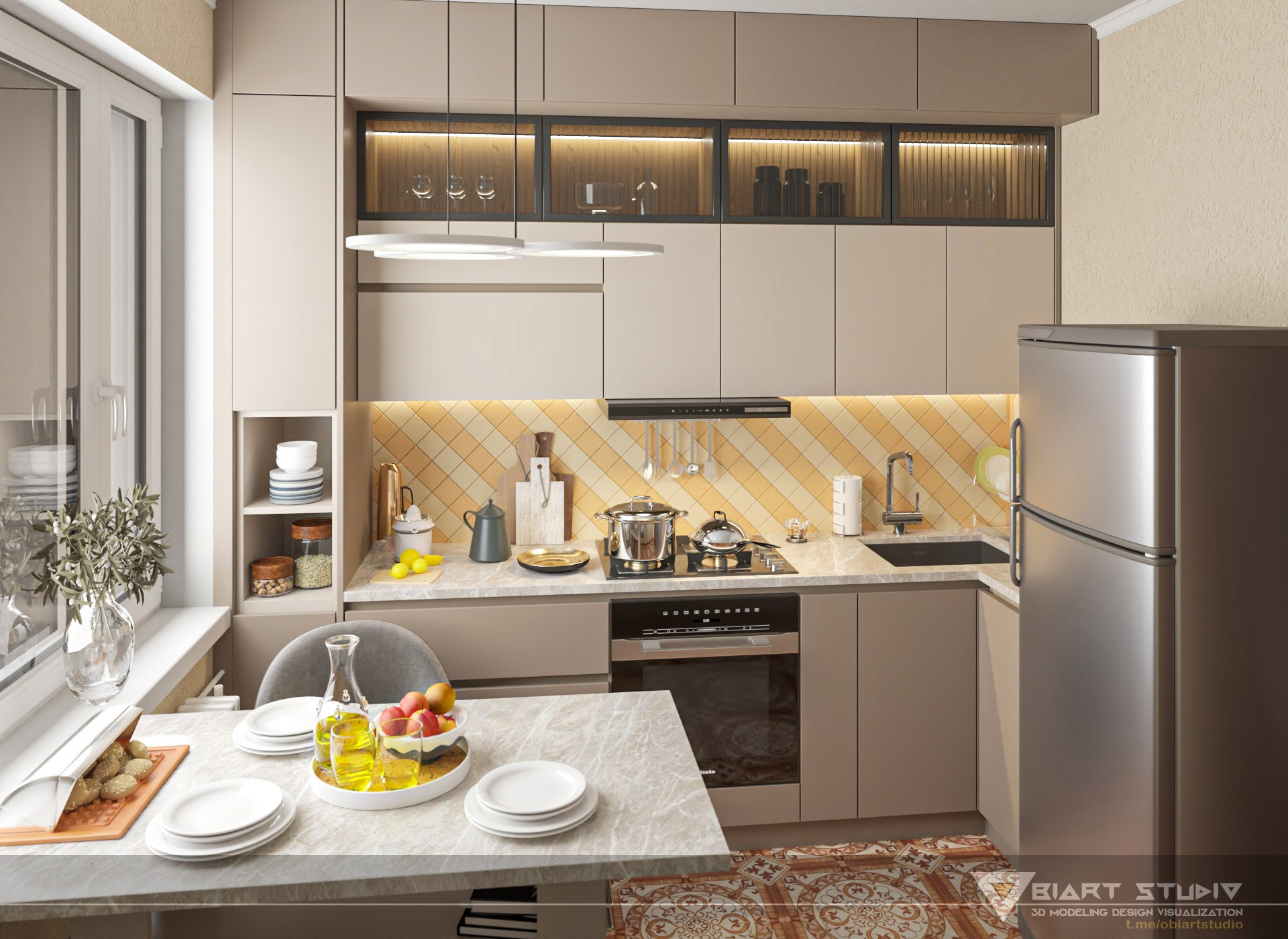 Интерьерная визуализация. Дизайн и визуализация